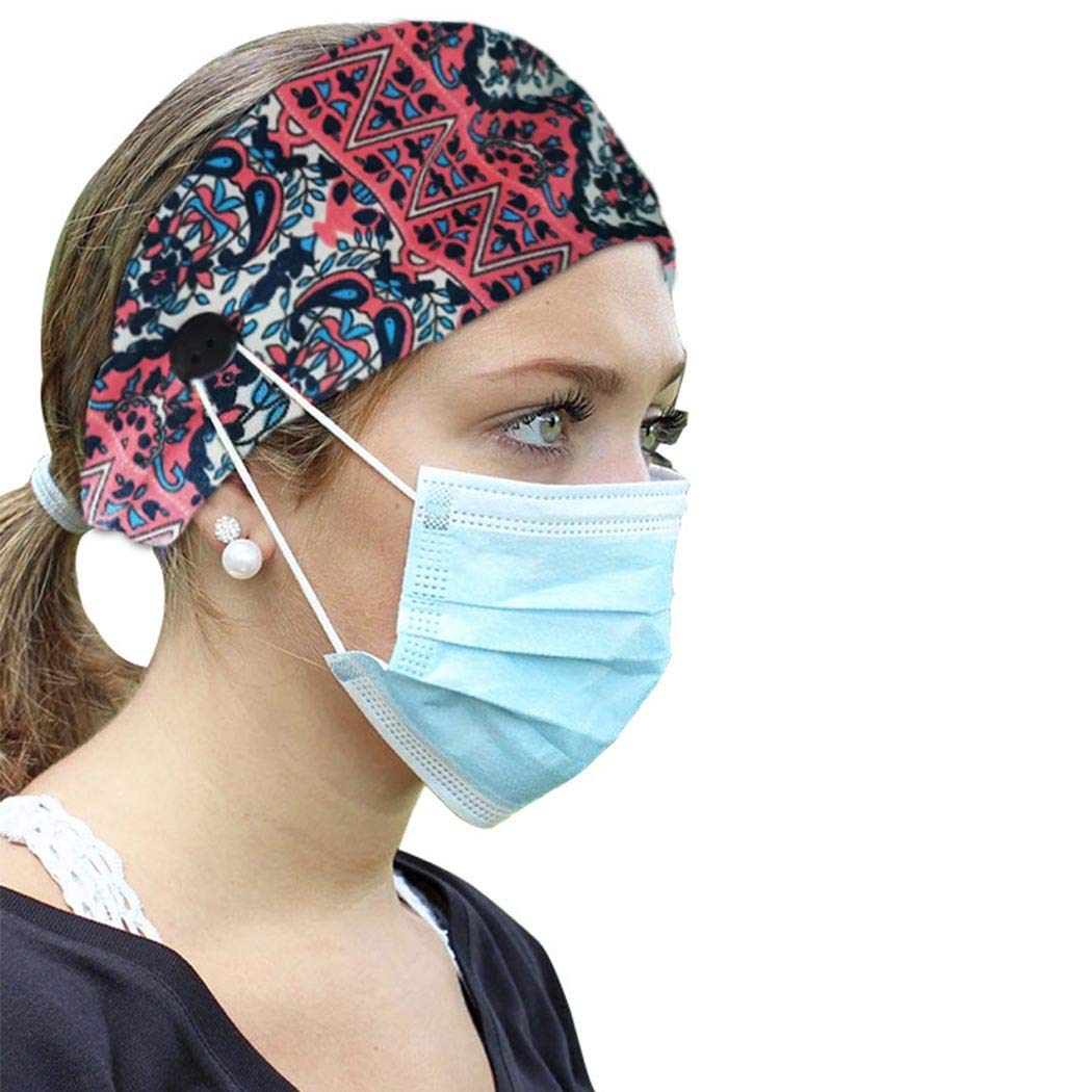 Bohemian Knotted Headband for Women & Girls - Stretchy Wide Yoga Headwear for Sports, Gym, Workouts & Daily Use - 3-Pack Boho Hair Accessories (Perfect for Running, Yoga, Fitness & Casual Wear)
