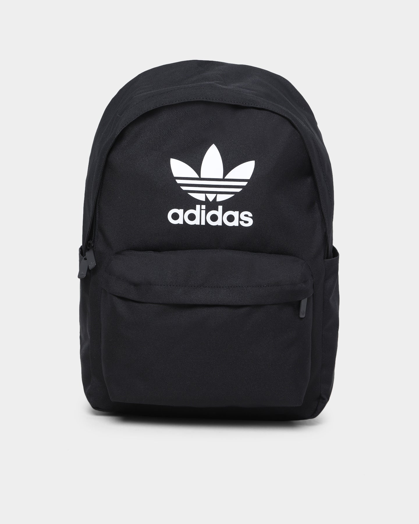 Adidas Adicolour Backpack - Lightweight Durable School Backpack for Men & Women, Water-Resistant Black Daypack for Travel, Gym, Hiking & College