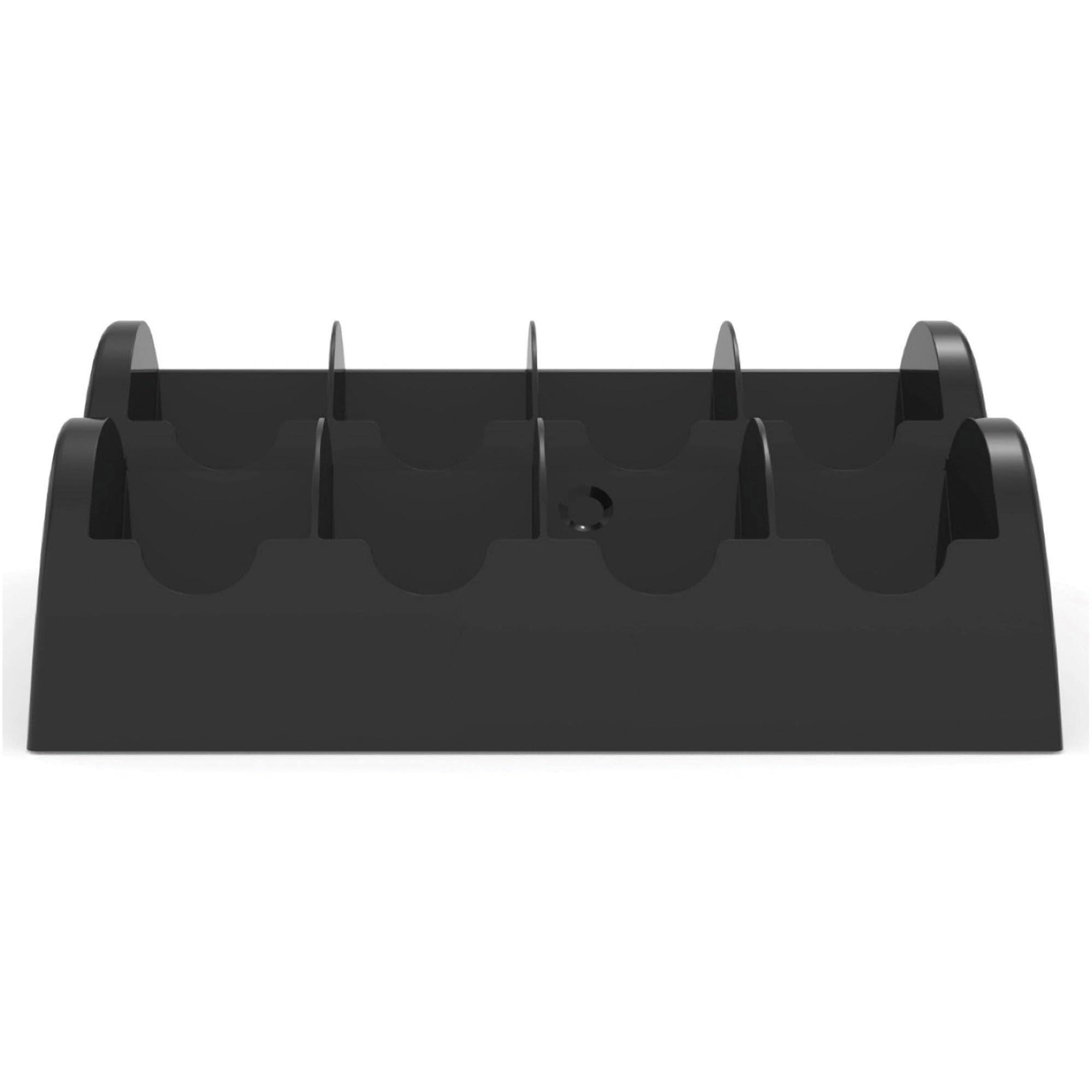 Mars Drawer Organizer - Black Plastic Storage Box for Kitchen, Office & Bathroom Organization