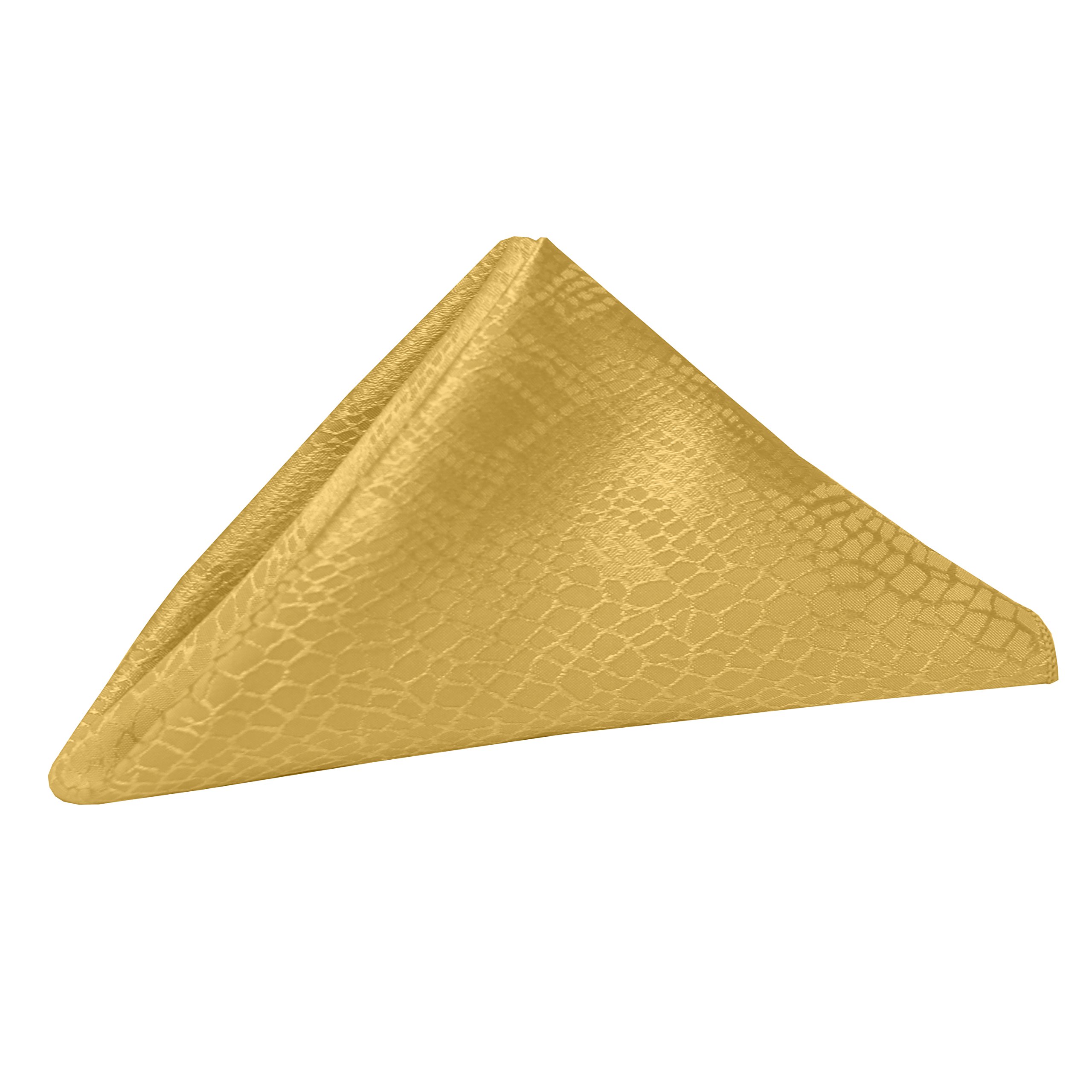 Premium 17x17 Inch Damask Jacquard Cloth Napkins - 5 Dozen Set, Luxurious Flax Gold Design - Perfect for Weddings, Dinner Parties & Upscale Events