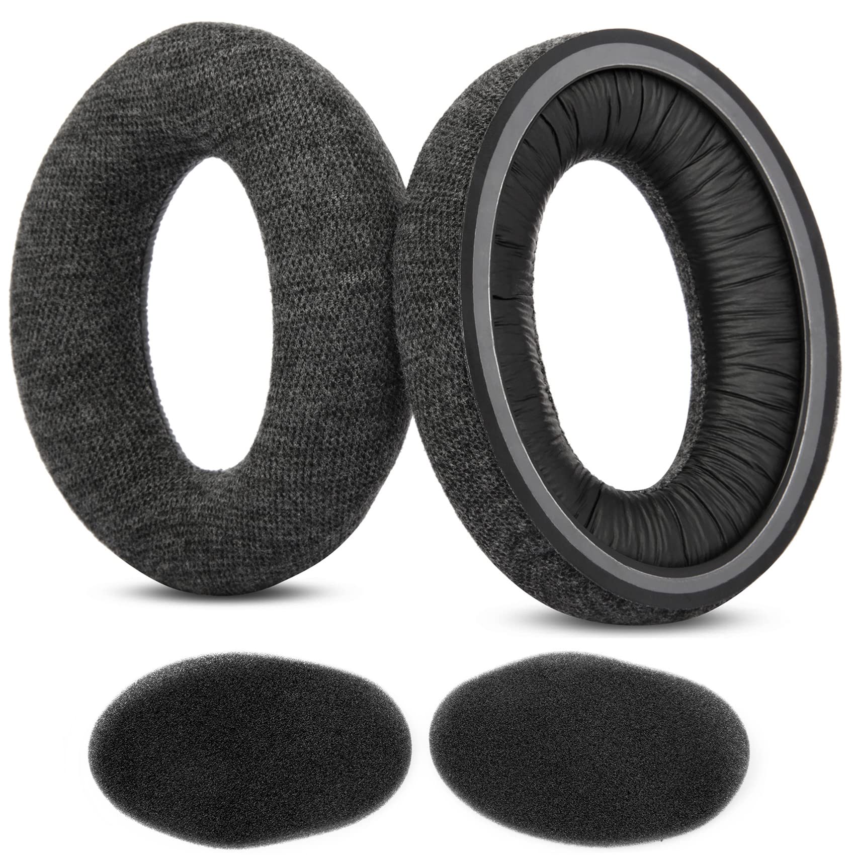 YunYiYi Replacement Ear Cushions for Sennheiser G4ME ONE, GAME ONE, PC 360, PC363D, PC373D & PC37X Headsets - Soft Black Memory Foam Ear Pads for Gaming, Streaming & Office Use