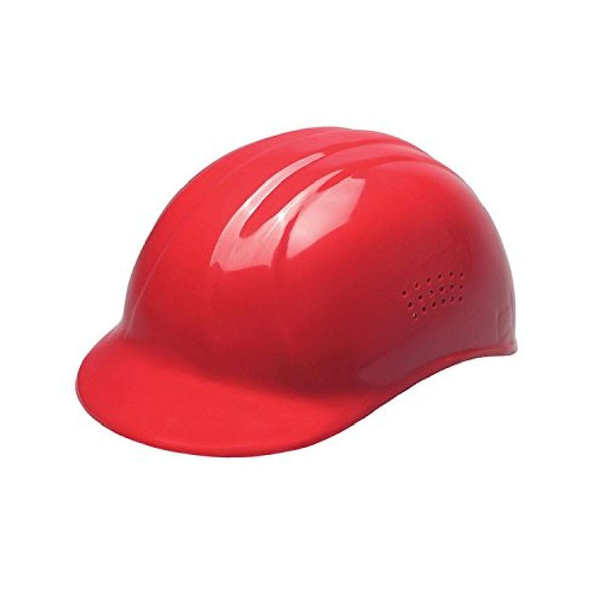 ERB 19114 67 Red Safety Bump Cap - Protective Hard Hat for Construction, Warehouse & Industrial Work