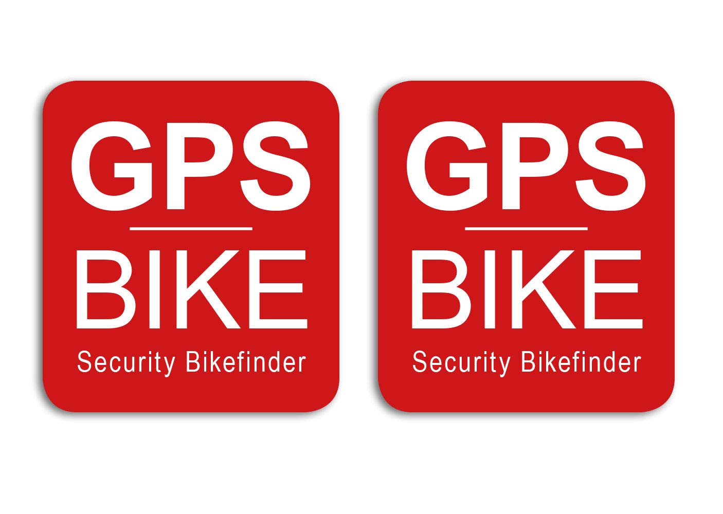 GPS Security Bike Finder Stickers (2-Pack) - Waterproof & UV Resistant Tracking Labels for Bicycle, E-Bike, Road Bike, Mountain Bike - Perfect for Urban Commuting & Outdoor Adventures