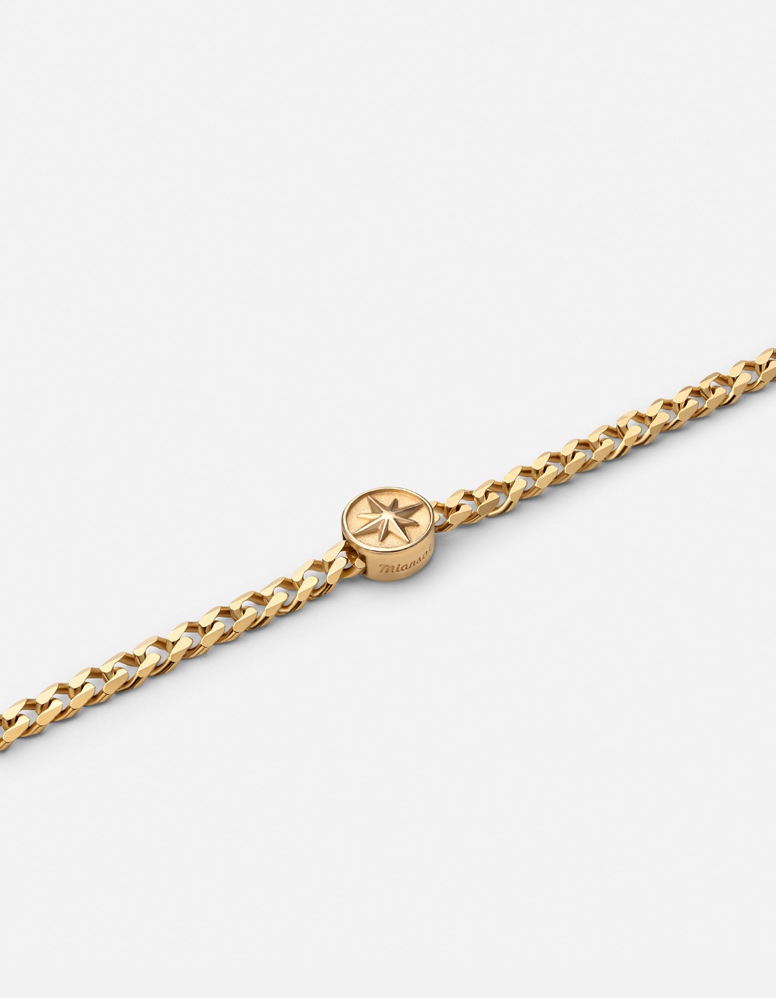 North Star Chain Bracelet - 14K Gold Vermeil Jewelry for Women, Dainty Layering Bracelet, Perfect for Everyday Wear & Gift Giving - Ideal for Casual, Office & Special Occasions