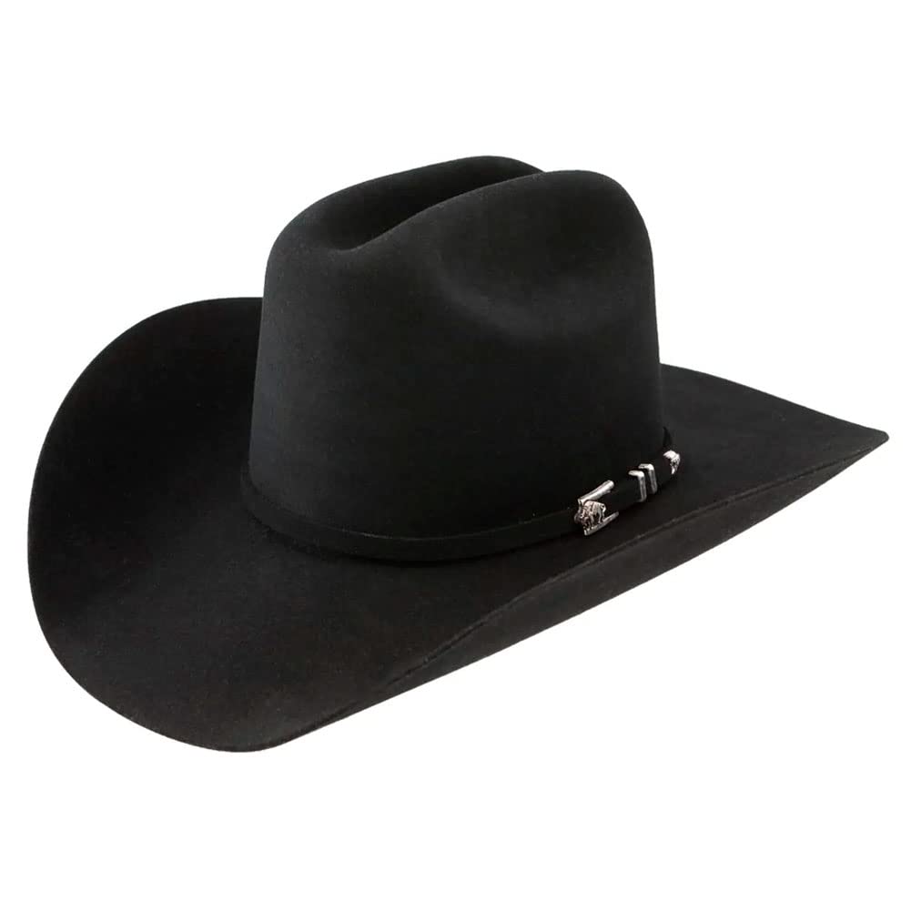Stetson Men's Apache 4X Felt Cowboy Hat - Western Style Hat for Ranchers, Rodeo & Country Music Fans - Perfect for Outdoor Events & Country Fashion