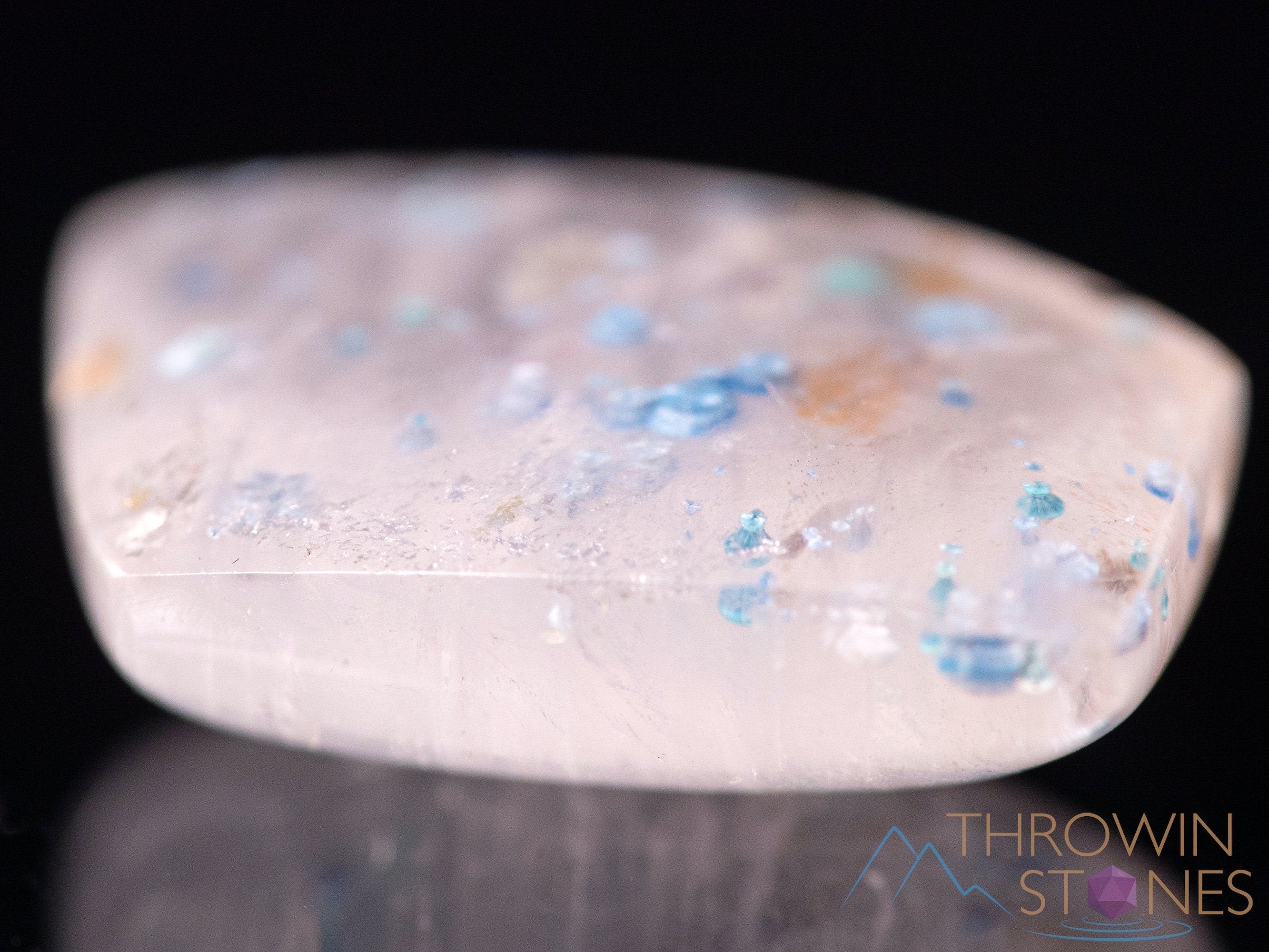 GILALITE Medusa Paraiba Quartz Crystal Cabochon Gemstone - Natural Healing Stones for Jewelry Making, Wire Wrapping & Crystal Collection | Perfect for Pendants, Rings & Spiritual Decor