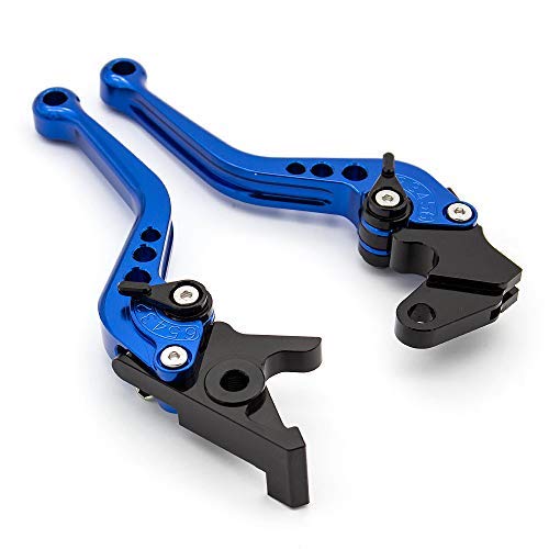 FXCNC CNC Machined Adjustable Brake & Clutch Levers for Yamaha YZF-R1/R1S/R1M (2015-2020) - Durable Aluminum Motorcycle Levers for Better Control & Comfort - Perfect for Racing, Commuting & Long Rides