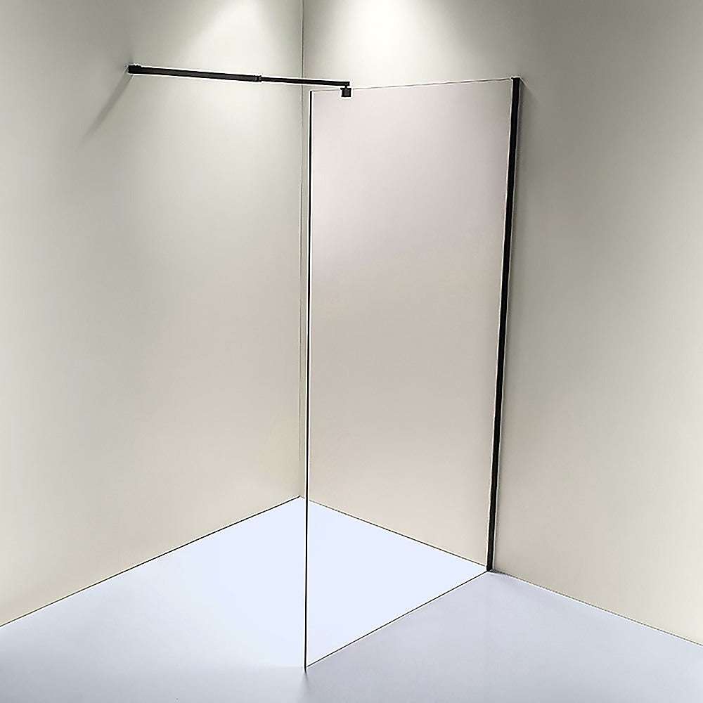 10mm Frameless Safety Glass Shower Screen 1100x2000mm - Premium Bathroom Upgrade for Modern Homes & Hotels