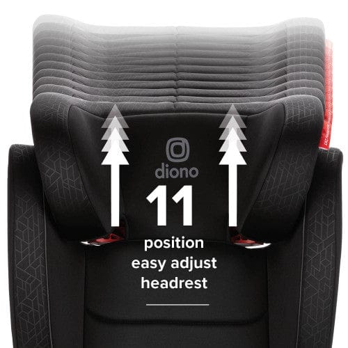 Diono Monterey 2XT Latch Booster Car Seat for Kids - High Back Convertible Safety Car Seat with LATCH System for Toddlers & Big Kids - Perfect for Travel & Everyday Use