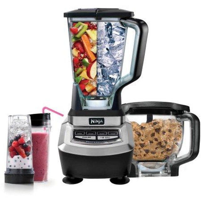 Ninja BL780CO Supra Kitchen Blender System - 1500W Professional Countertop Blender with 72oz Pitcher, Food Processor & Single-Serve Cups for Smoothies, Ice Crushing & Meal Prep - Perfect for Home Kitchens & Healthy Lifestyles