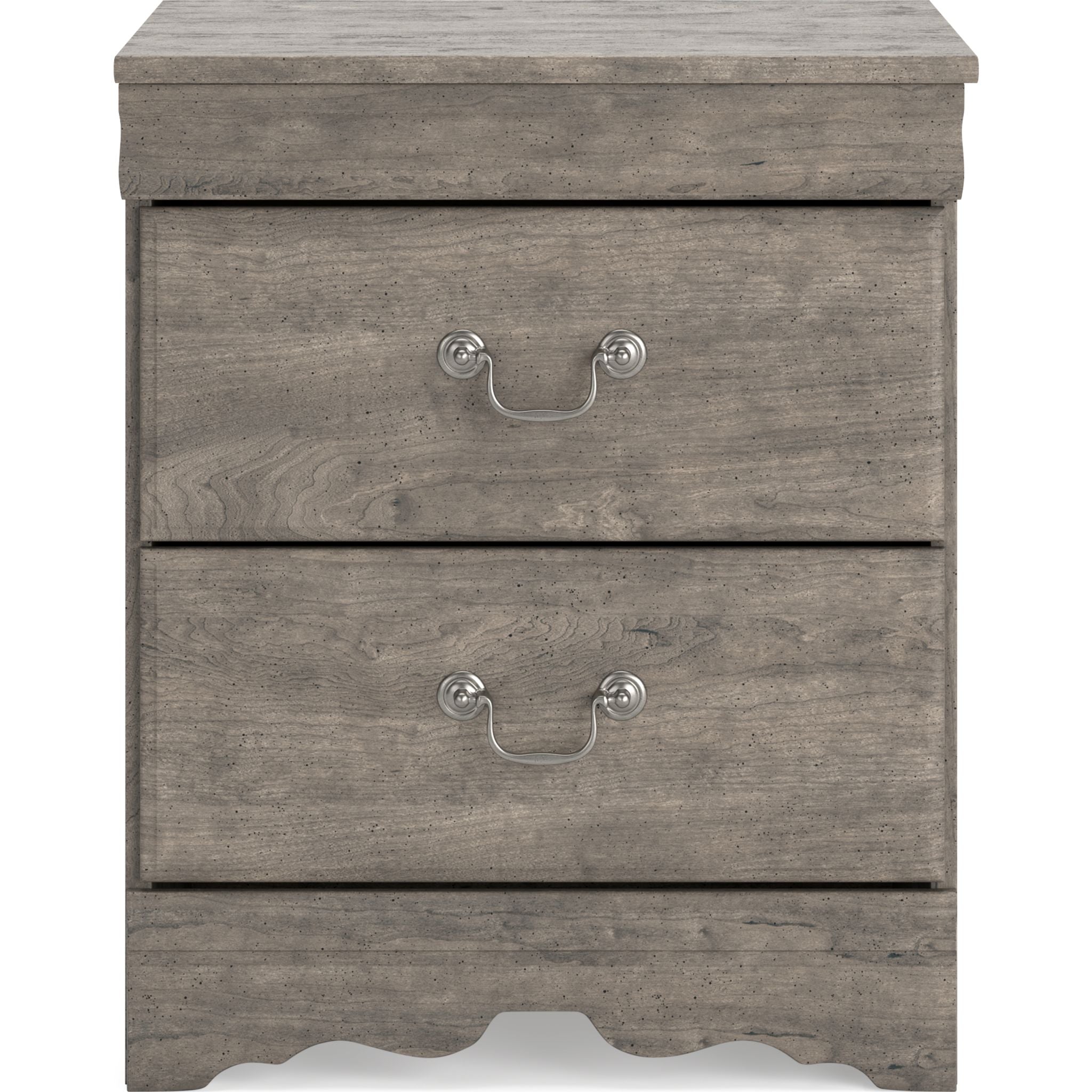 Bayzor Nightstand with Drawer - Modern Gray Bedside Table for Bedroom, Living Room, or Office - Compact Storage Furniture with Sleek Design