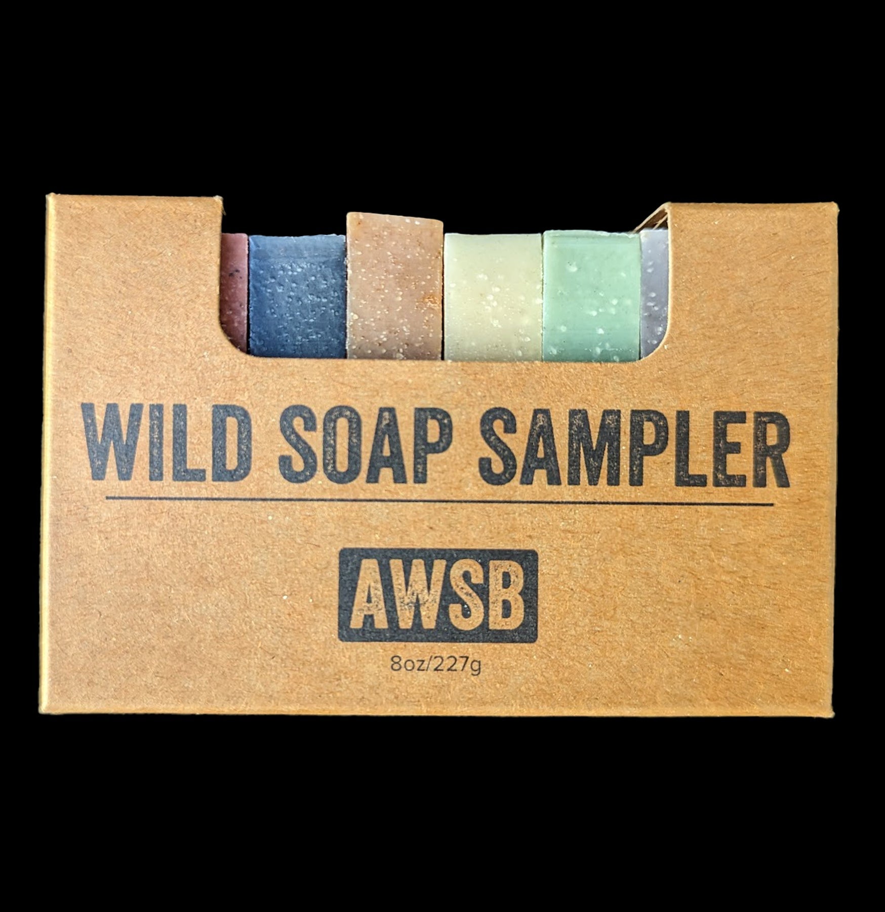 Organic Handmade Wild Soap Sampler - Natural Vegan Soap Bars Gift Set for Sensitive Skin - Perfect for Eco-Friendly Bath, Shower & Travel Use