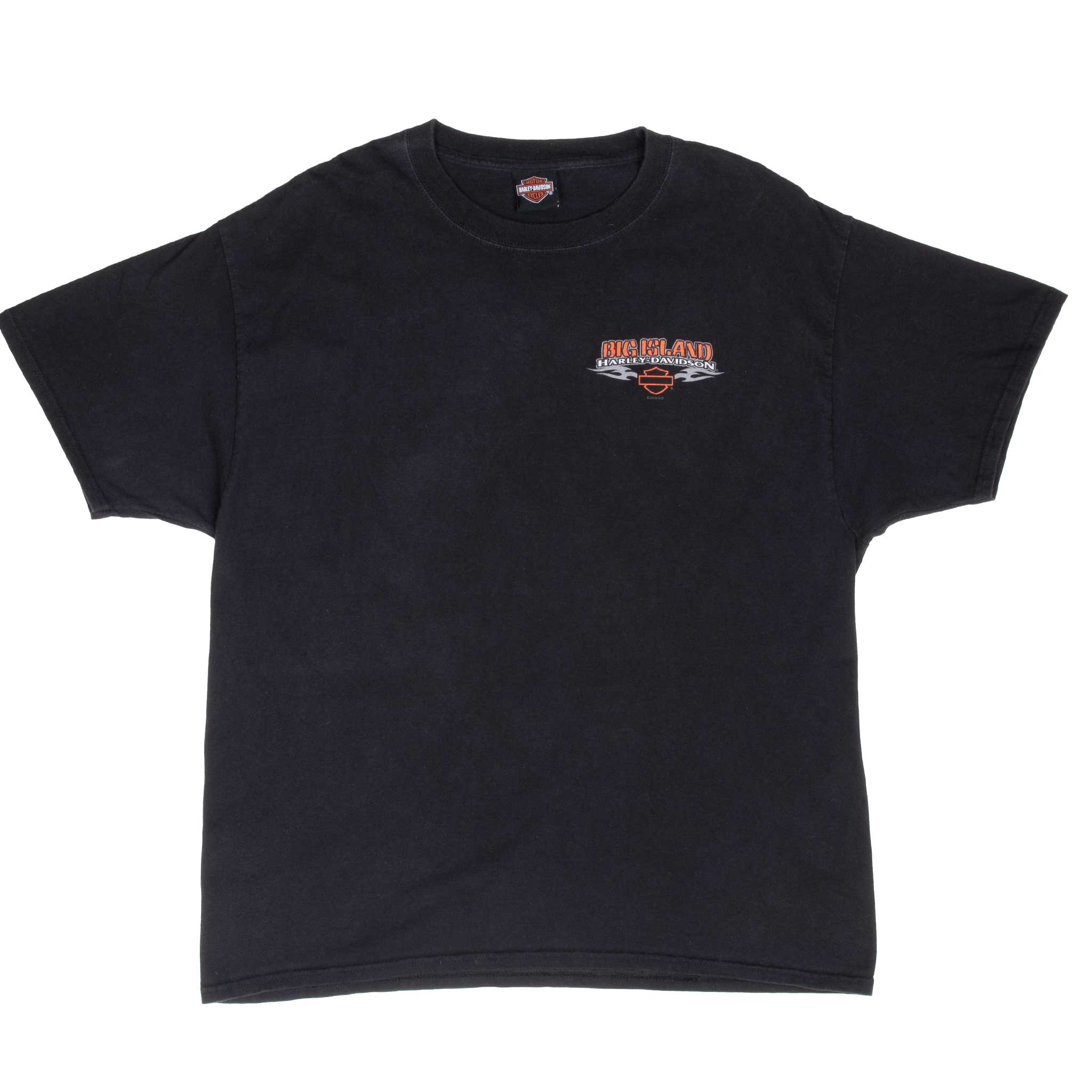 Harley Davidson Kona Big Island Graphic T-Shirt for Men - XL Size - Comfortable Cotton Tee for Motorcycle Riders & Casual Wear
