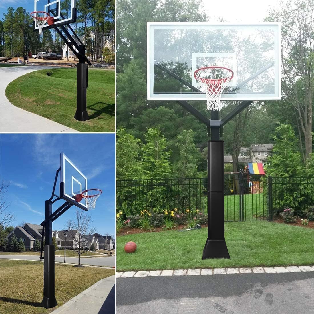 **Katop Square Basketball Pole Pad - Heavy Duty 5
