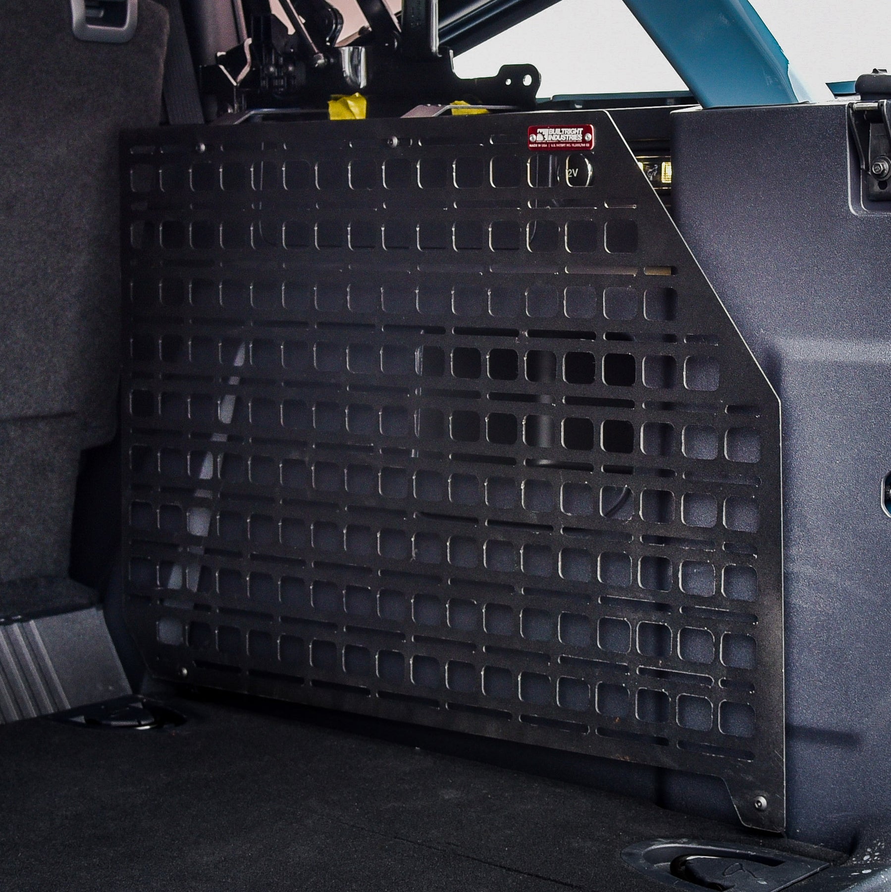 2021-2024 Ford Bronco 4-Door MOLLE Compatible Cargo Panel Full Kit by Builtright Industries - Perfect for Off-Road Gear Organization & Adventure Storage