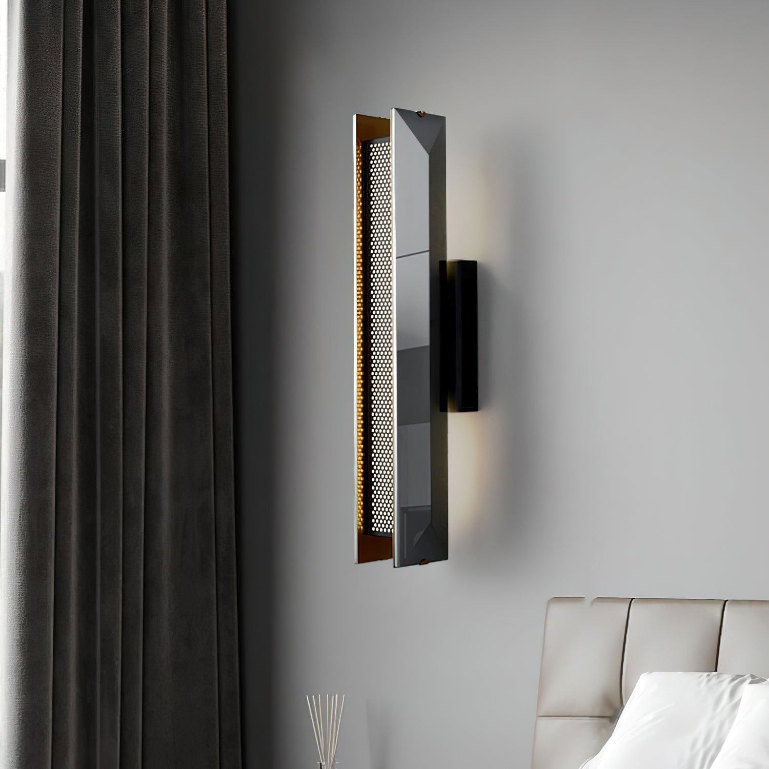 Stanley Wall Lamp - Modern LED Wall Sconce with Adjustable Arm, Dimmable Light for Bedroom, Living Room & Office - Energy Efficient Indoor Lighting Fixture