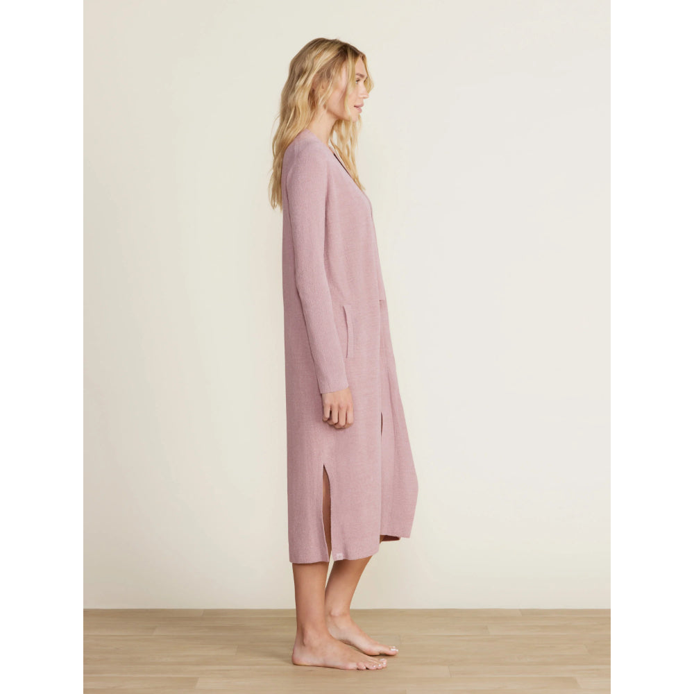 Barefoot Dreams CozyChic Lite® Everything Cardigan - Soft & Lightweight Women's Sweater for Lounge & Travel - Teaberry Color