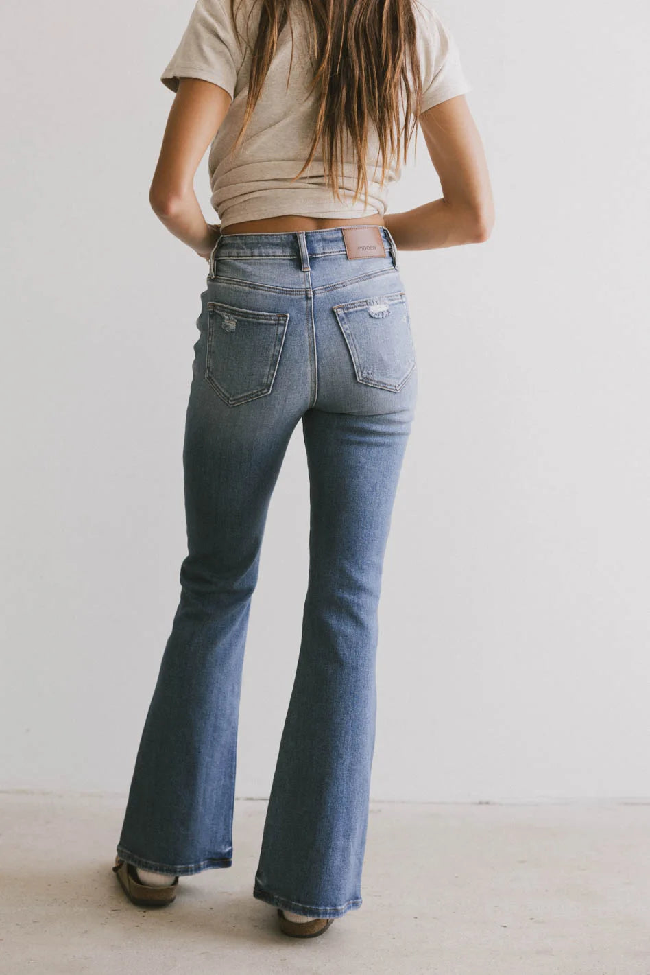 Jessica Women's Bootcut Denim Jeans - Stretchy Comfort Fit for Casual & Work Wear - FINAL SALE