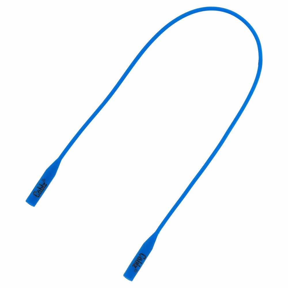 Cablz Silicone Eyewear Retainer 16 Inch Blue - Secure Sports Sunglasses & Glasses for Running, Cycling, Fishing & Outdoor Activities