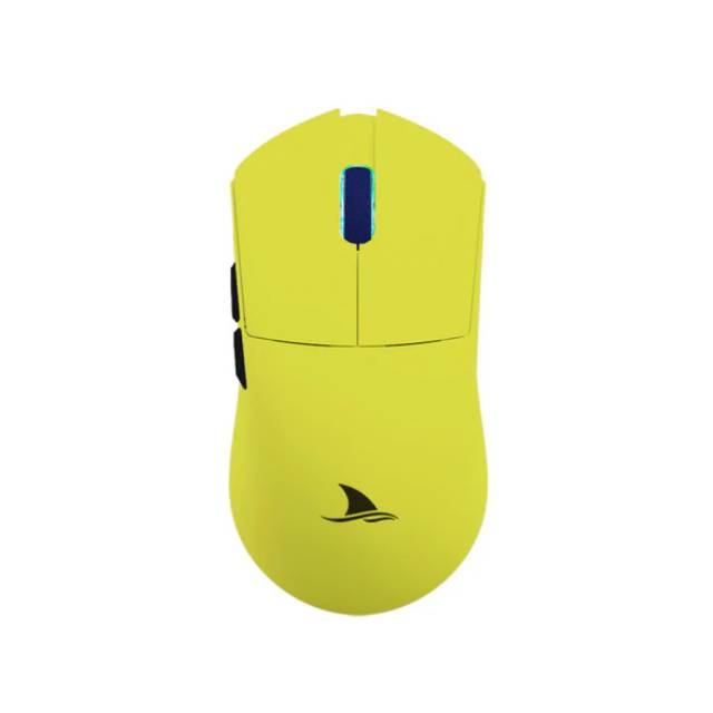 Darmoshark M3 4K Wireless Gaming Mouse - Ultra-Light Honeycomb Design, 16000 DPI, Ergonomic RGB - Perfect for FPS, MOBA & Esports Gaming (Yellow)