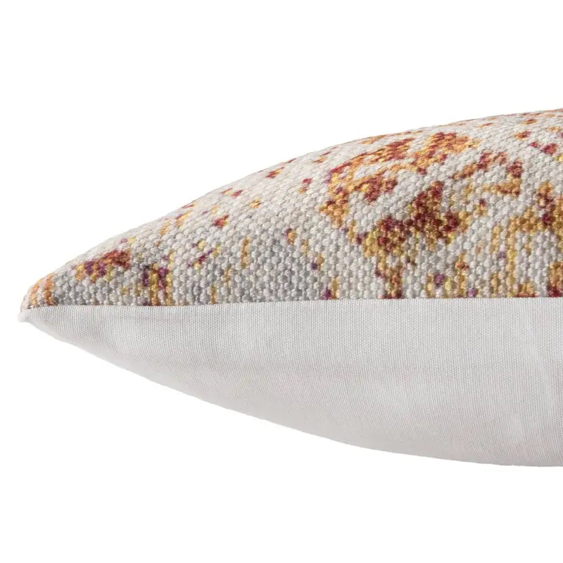 Jaipur Living Siva Groove Throw Pillow - Decorative Boho Cushion Cover for Sofa, Bed & Home Decor - Soft Cotton Square Pillow for Living Room, Bedroom & Dorm