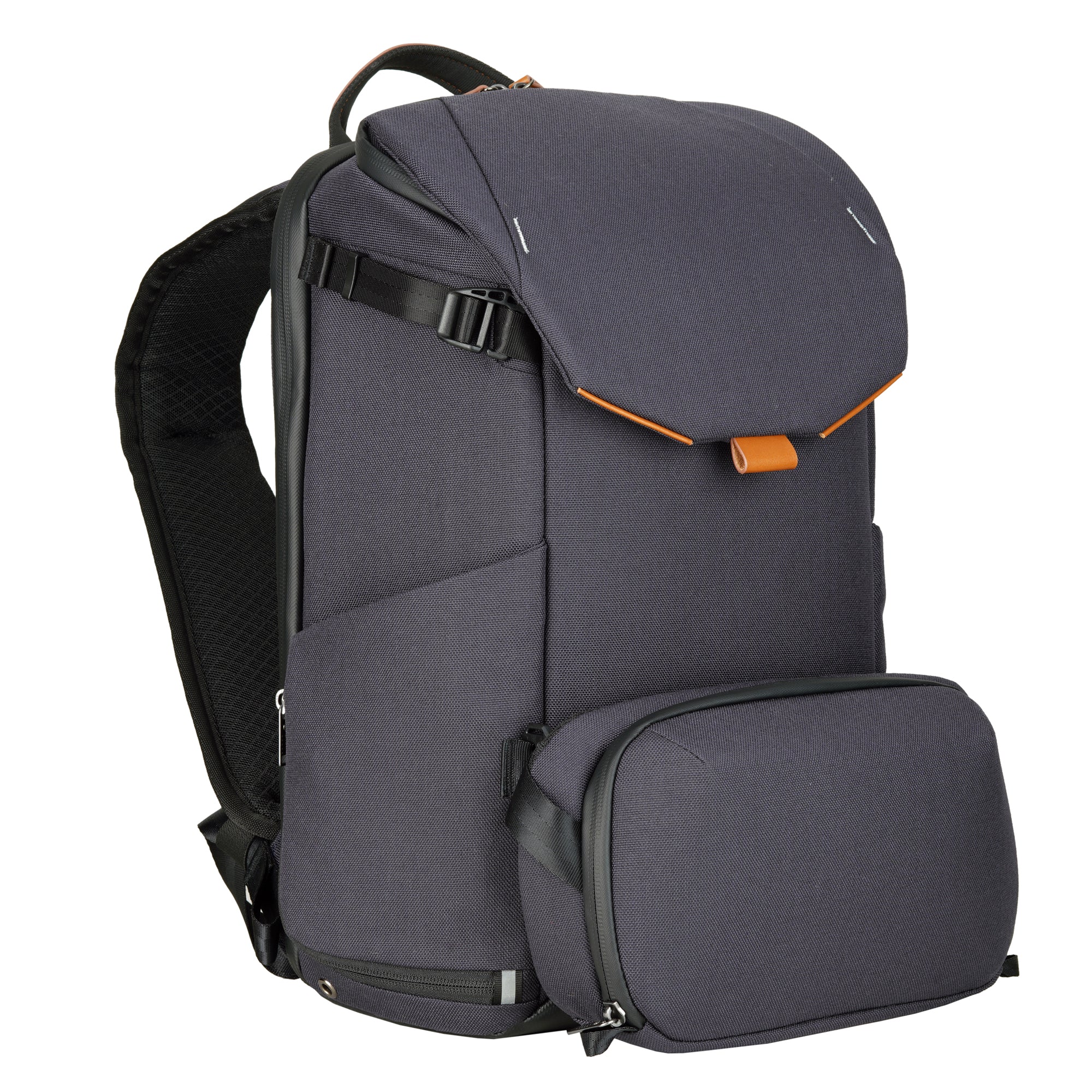 VEO CITY B42 Medium Camera Backpack with Removable Pouch - Waterproof DSLR Bag for Photographers, Navy Blue - Perfect for Travel, Hiking & Outdoor Photography