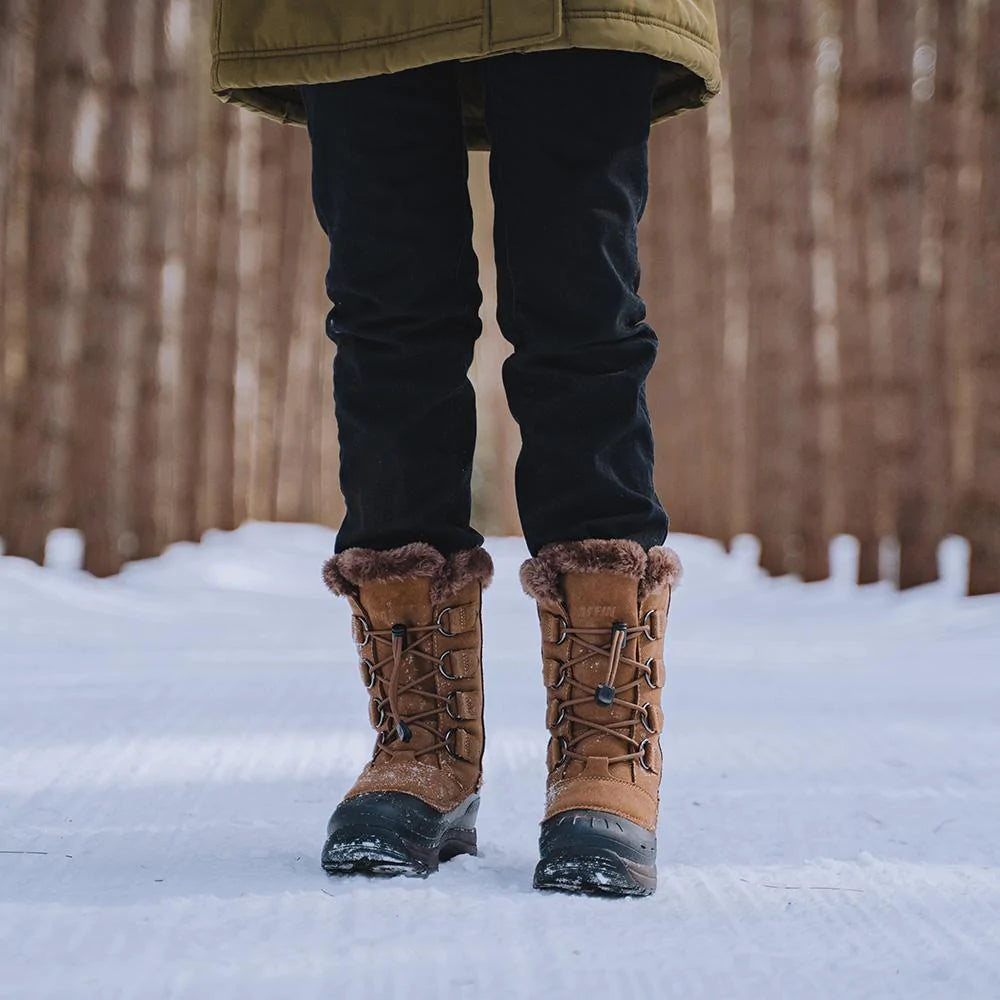 Chloe Women's Winter Boots - Waterproof Snow Boots for Cold Weather, Slip-Resistant & Warm Fur Lined - Perfect for Snowy Days, Hiking & Outdoor Activities