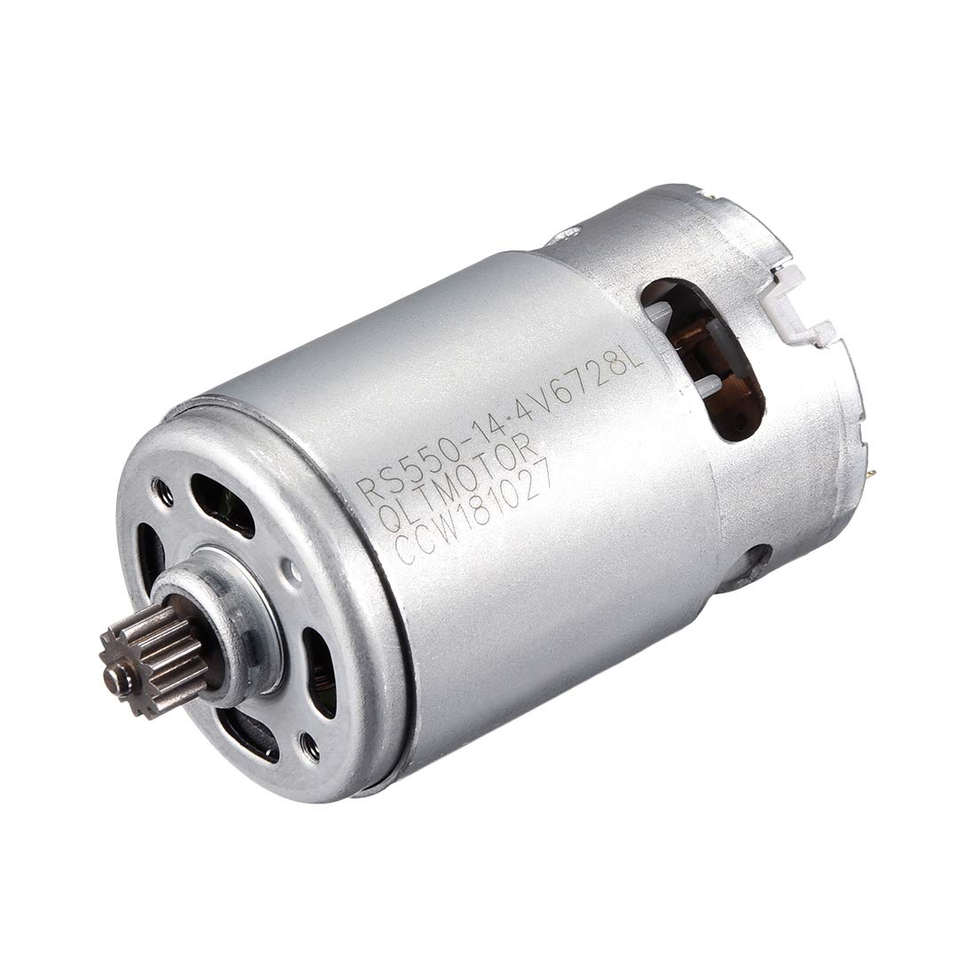 uxcell DC 14.4V 20000RPM High Speed Electric Gear Motor with 12 Teeth - Perfect for Cordless Screwdrivers, Power Tools, and DIY Projects