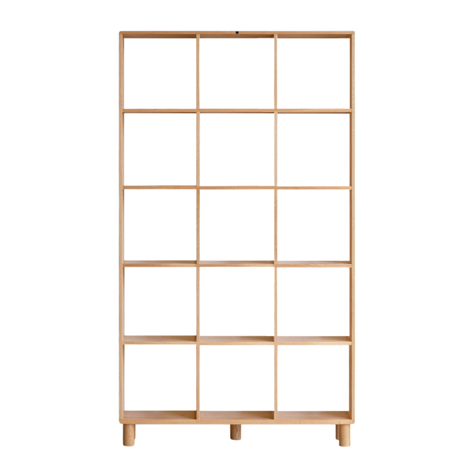 40.2x9.1x71.5 inch / 102x23x181.5 сm /  Natural Wood Color / Oak Bookshelf