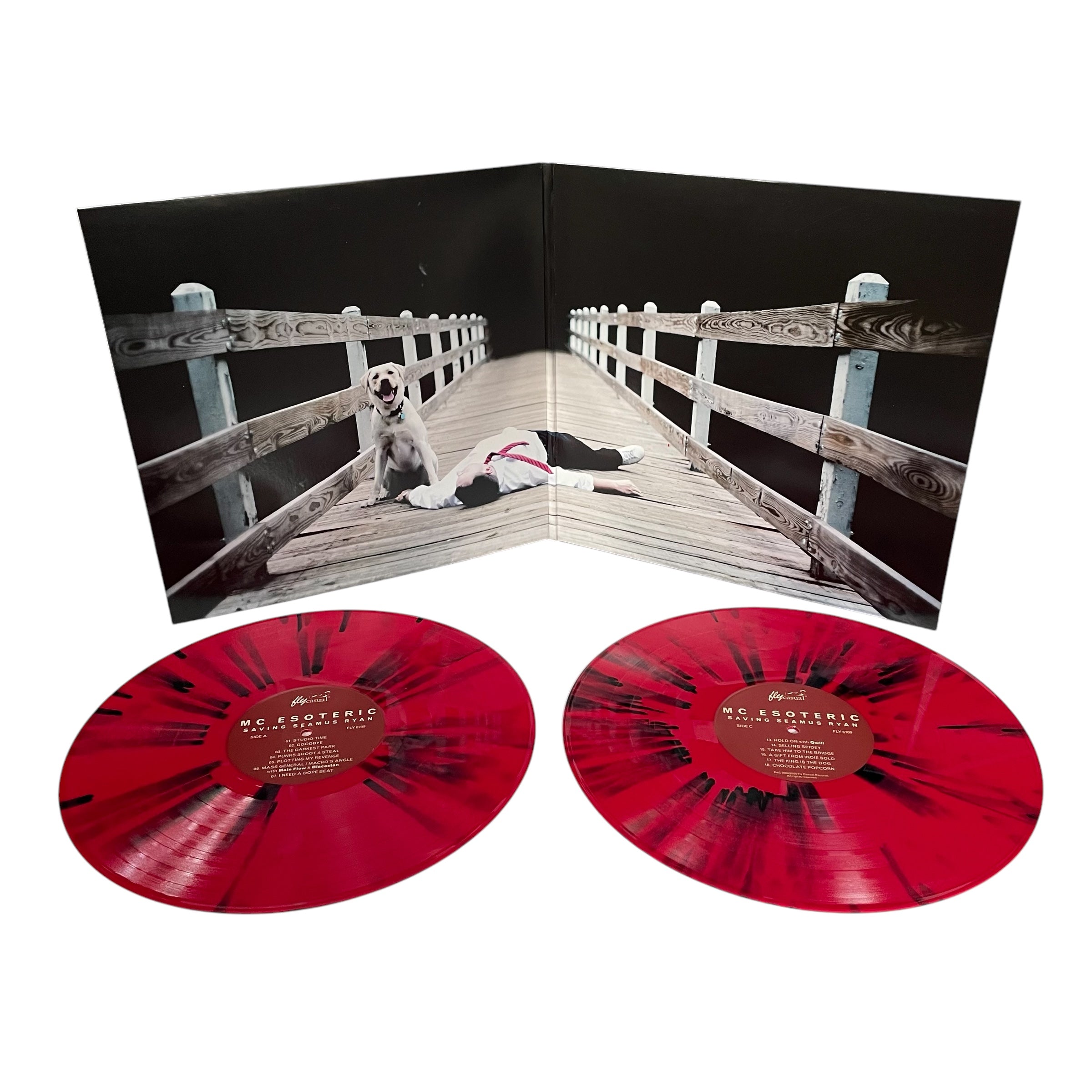 Autographed Saving Seamus Ryan Colored Vinyl 2xLP - Limited Edition Signed Jacket - Perfect for Music Collectors & Vinyl Enthusiasts