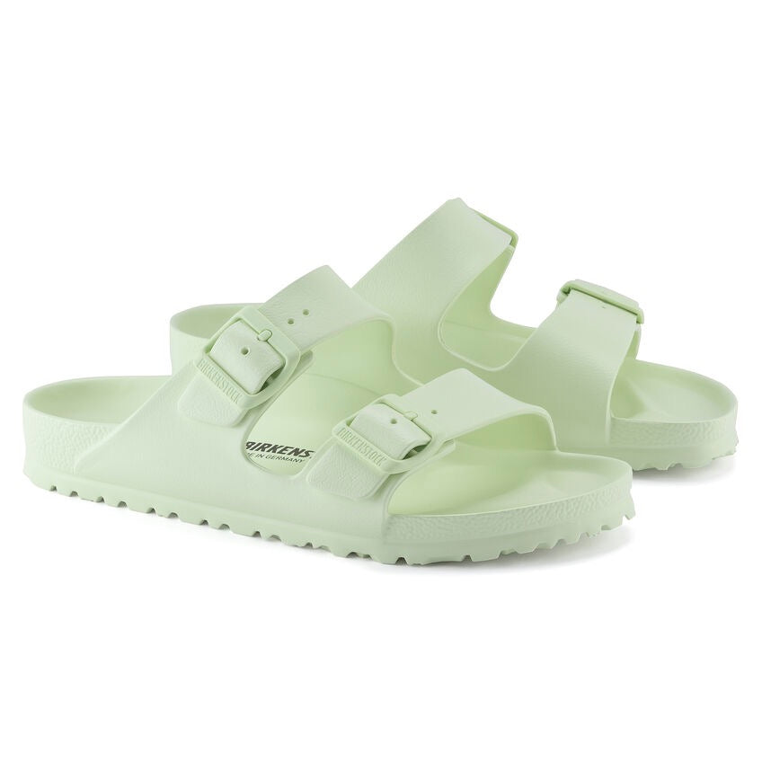 Arizona EVA Sandals for Women - Lightweight Comfortable Slide Sandals in Faded Lime | Perfect for Beach, Pool, Vacation & Summer Casual Wear