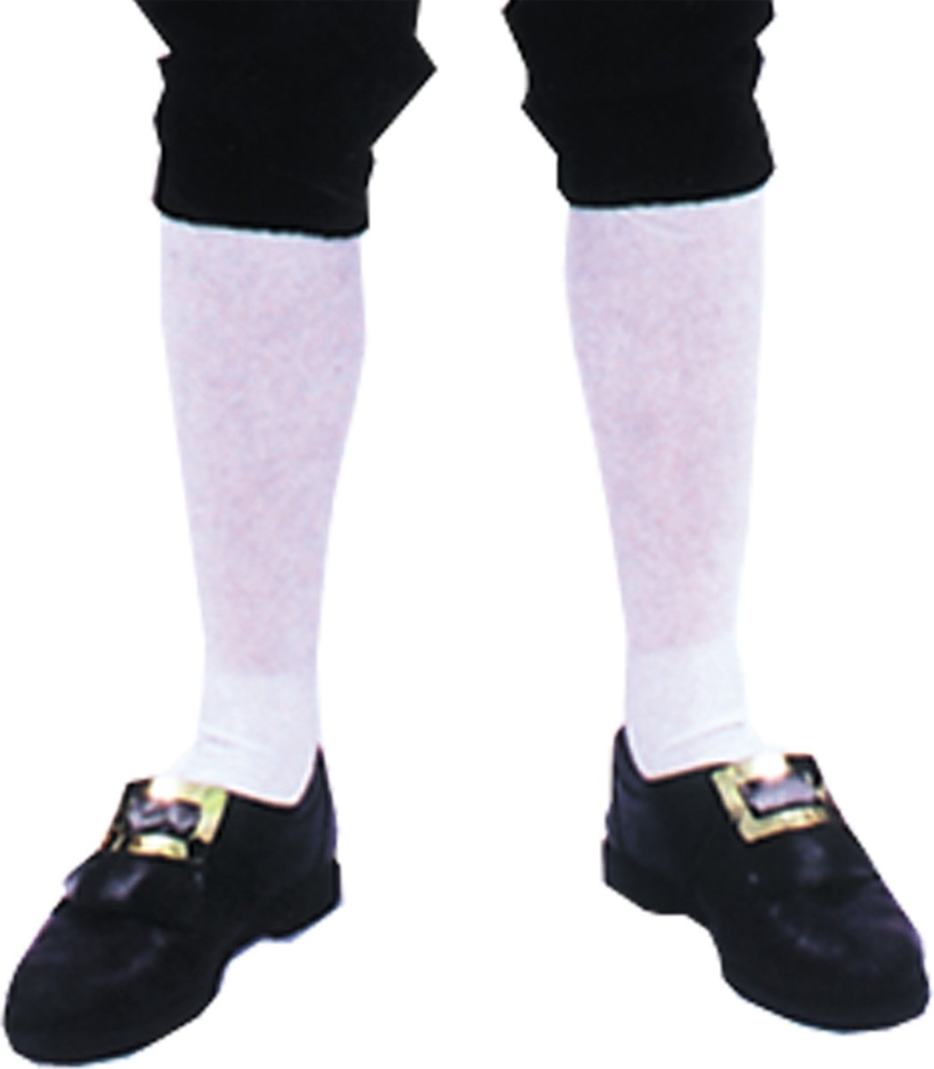 Colonial Style Halloween Costume Socks for Men - Vintage Themed Party Hosiery for Cosplay & Historical Reenactments