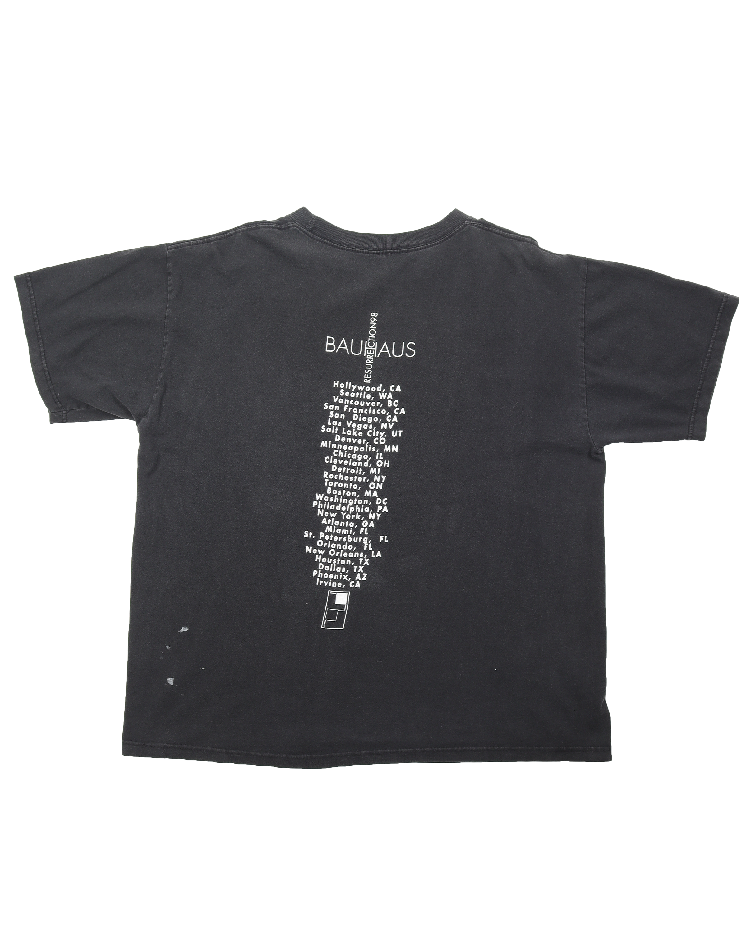 1998 Bauhaus Resurrection T-Shirt | Vintage Band Tee for Men & Women | Perfect for Concerts, Casual Wear & Retro Fashion