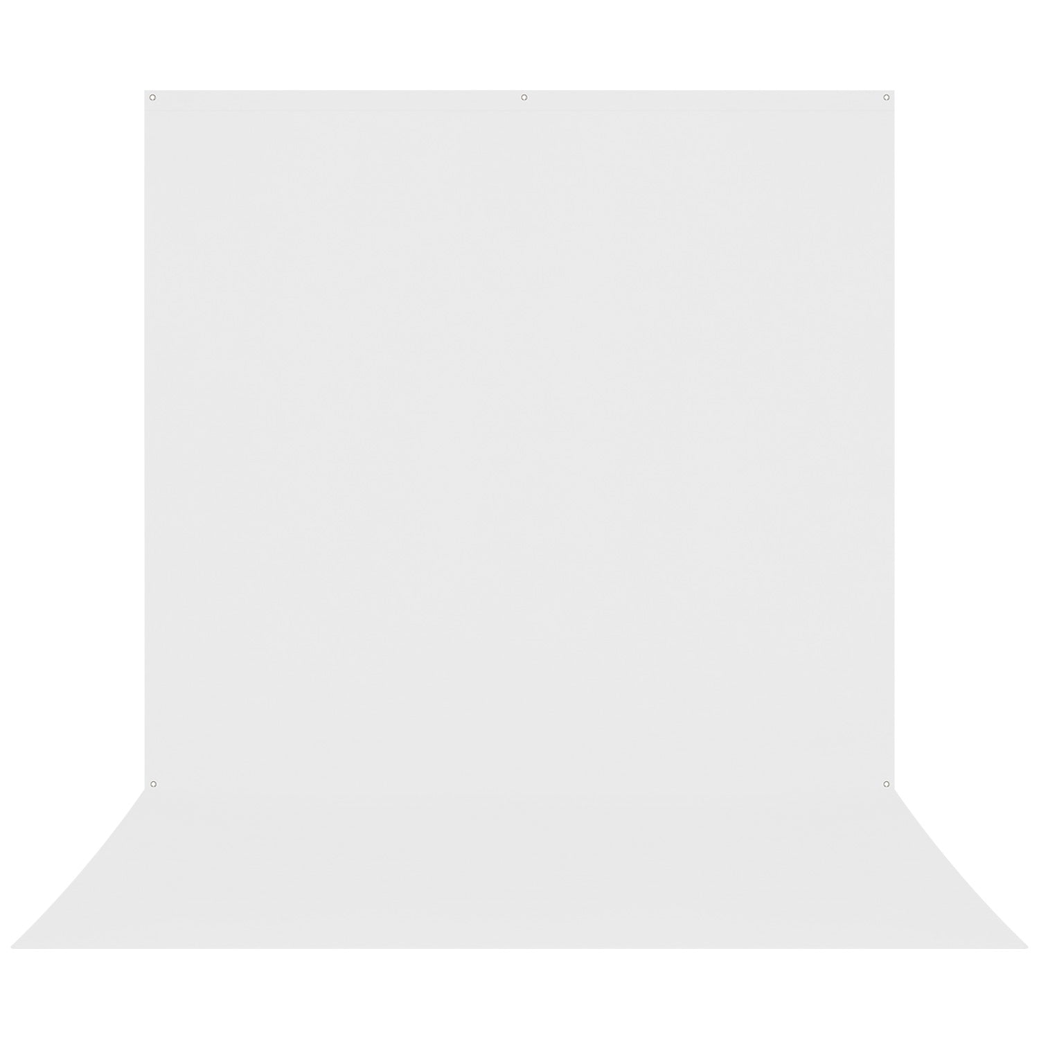 X Drop Pro Wrinkle Resistant Sweep Backdrop - High Key White 8x13 ft - Perfect for Photography Studio, Video Shooting & Content Creation