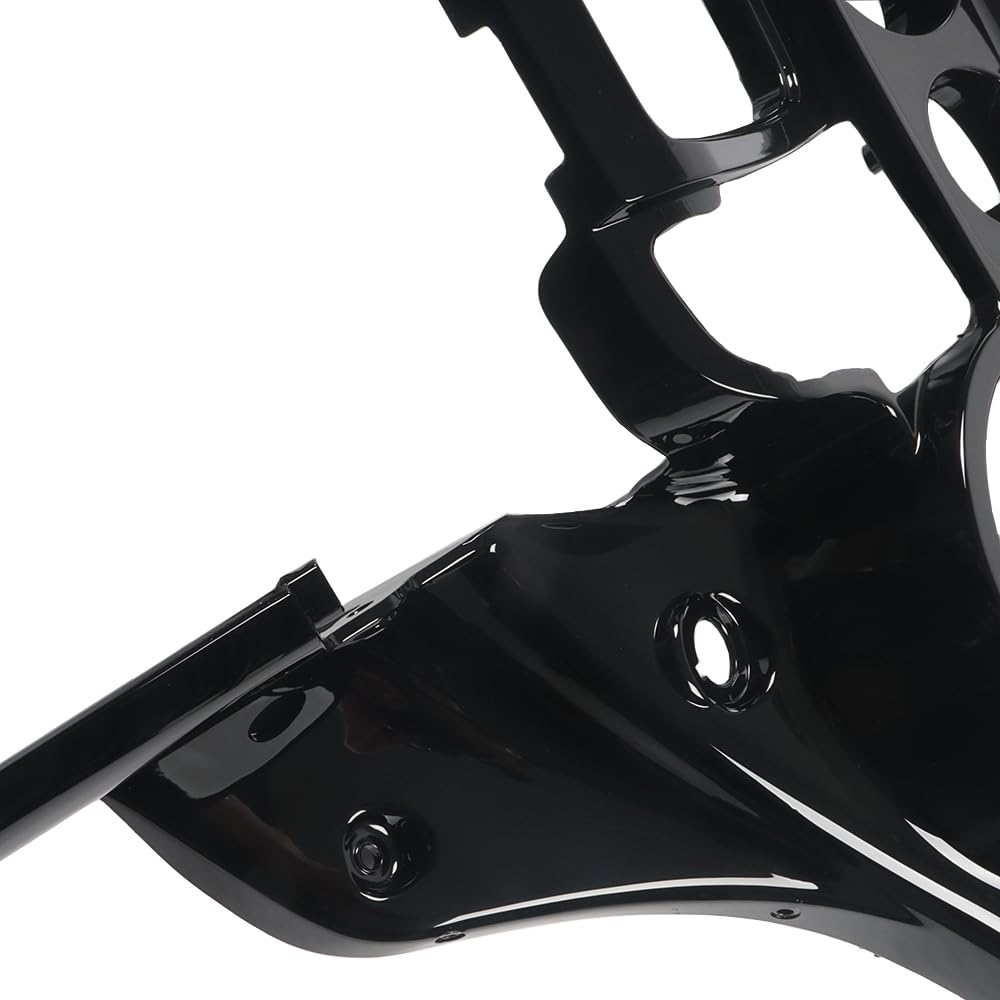 Gloss Black Front Batwing Inner Fairing for 2014-2022 Harley Davidson Touring Street Glide Electra Glide FLHT Ultra Classic - Perfect for Wind Protection and Custom Bike Styling