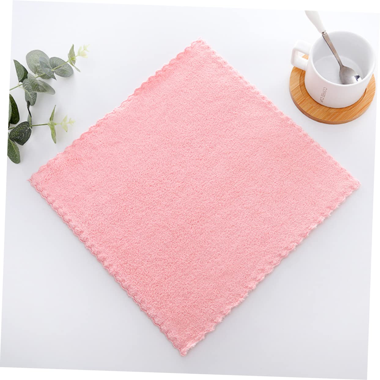 Baluue 10-Pack Ultra Soft Microfiber Face Towels for Makeup Removal, Facial Cleansing & Body Wipes - 2 Sets (20 Washcloths Total) - Gentle Exfoliating Cloths for Skincare, Gym, Travel & Baby Care