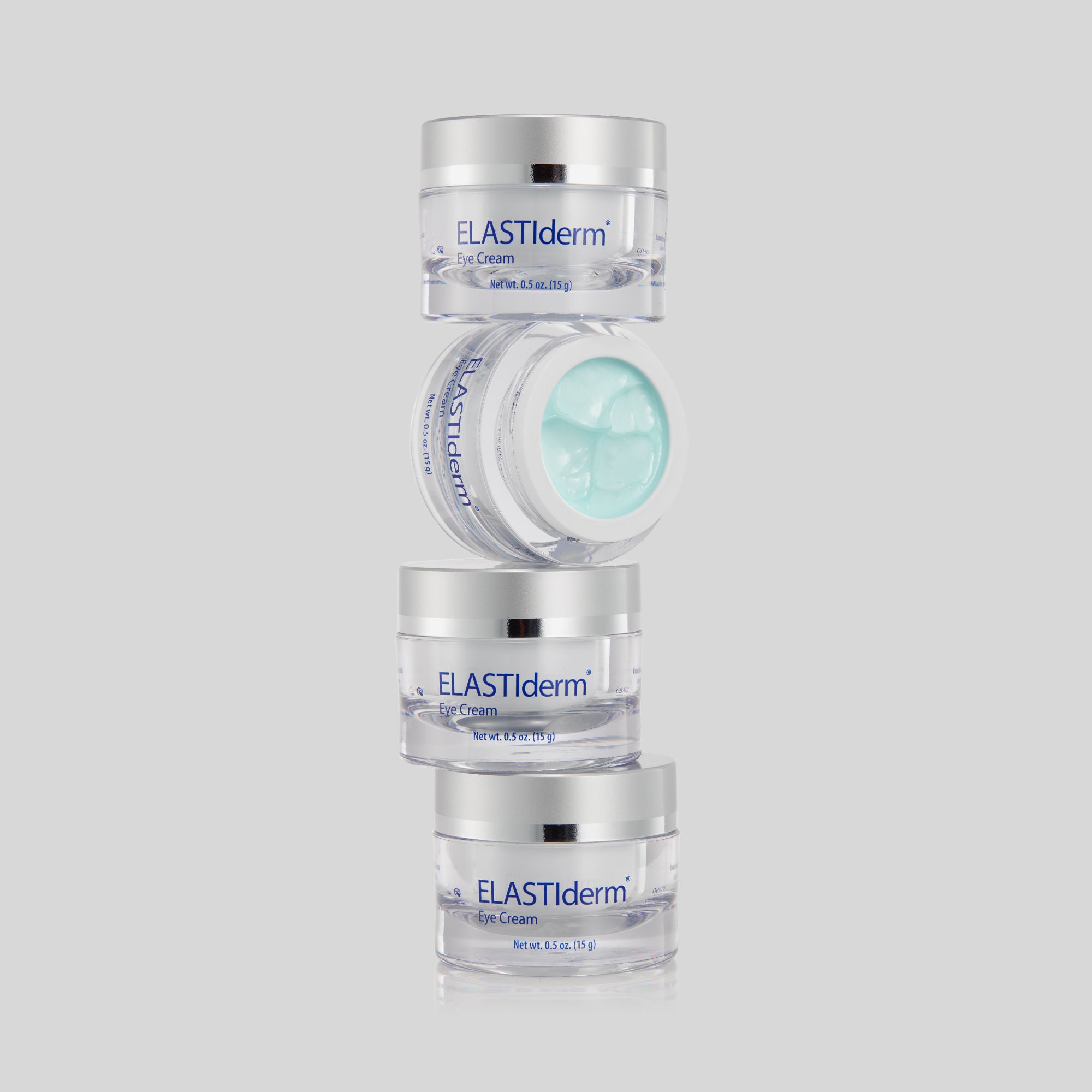 Elastiderm Eye Cream for Dark Circles & Wrinkles - Anti-Aging Eye Treatment with Hyaluronic Acid | Day & Night Use for Puffy Eyes & Fine Lines
