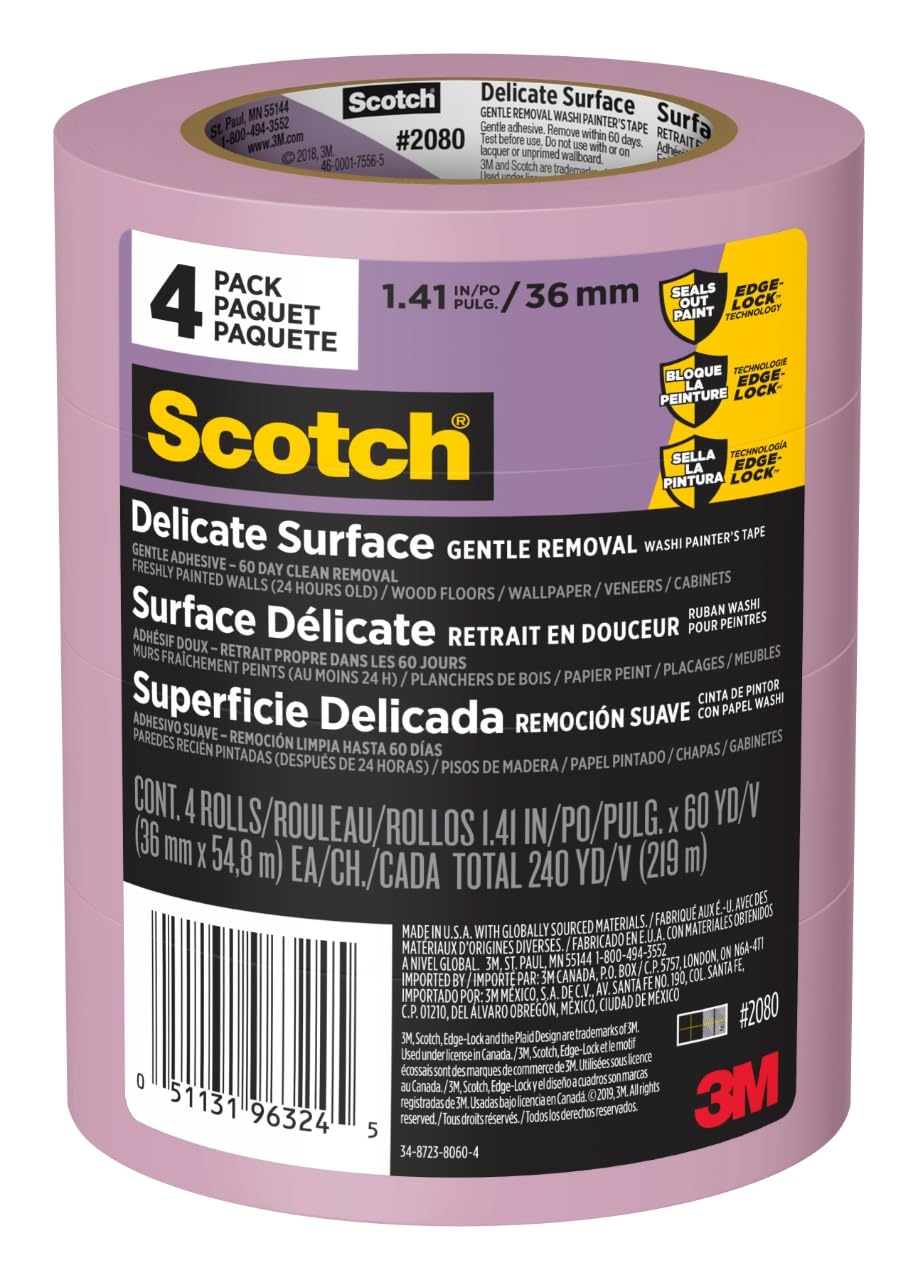 Scotch Delicate Surface Painter's Tape - 1.41