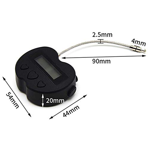 Hagsnec Smart Time Lock with LCD Display - USB Rechargeable Electronic Timer Padlock for Travel, Gym, School & Home Security (Black) - Perfect for Lockers, Luggage, Storage & Personal Belongings