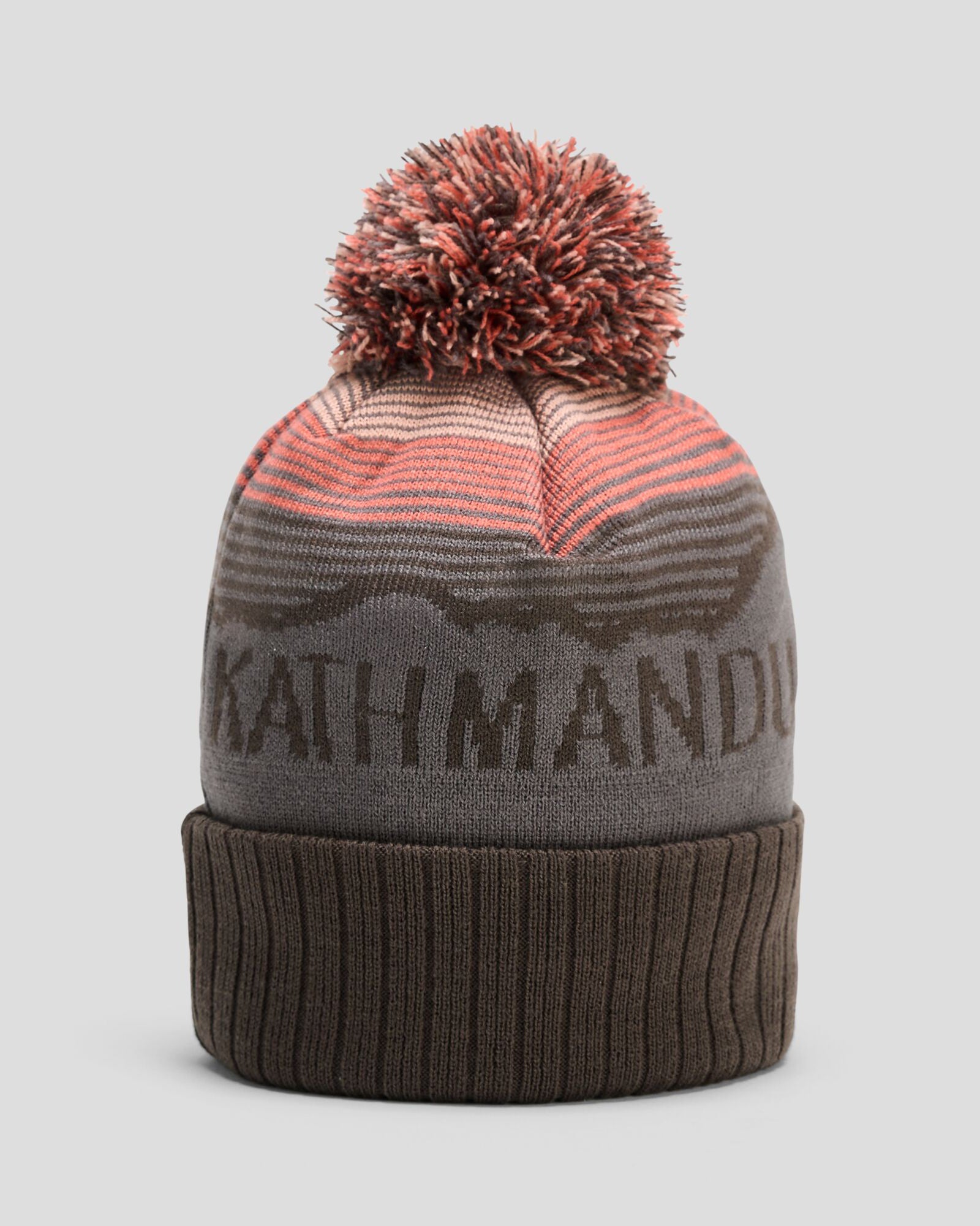 MTN Skies Pompom Beanie - Soft Winter Knit Hat for Women & Men in Light/Dark Quartz, Fruity & Zen Colors - Cozy Outdoor Accessory for Skiing, Snowboarding & Cold Weather Fashion