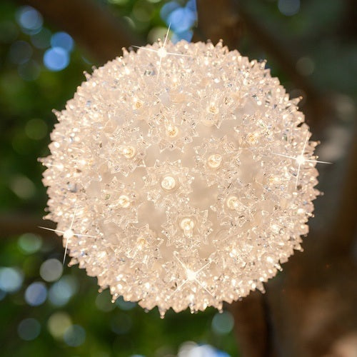 6 Pack LED Starry Night Light Spheres - Decorative Mood Lighting for Bedroom, Nursery, Party & Outdoor Decor