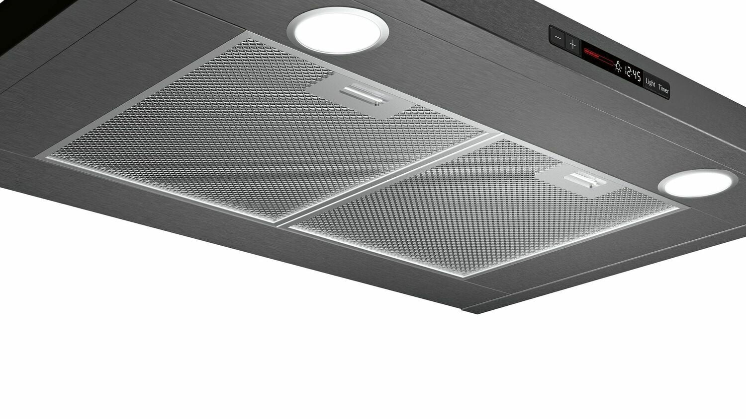 Bosch HCP80641UC 800 Series 30-Inch Wall Mount Range Hood in Black Stainless Steel - Powerful Ventilation for Modern Kitchens
