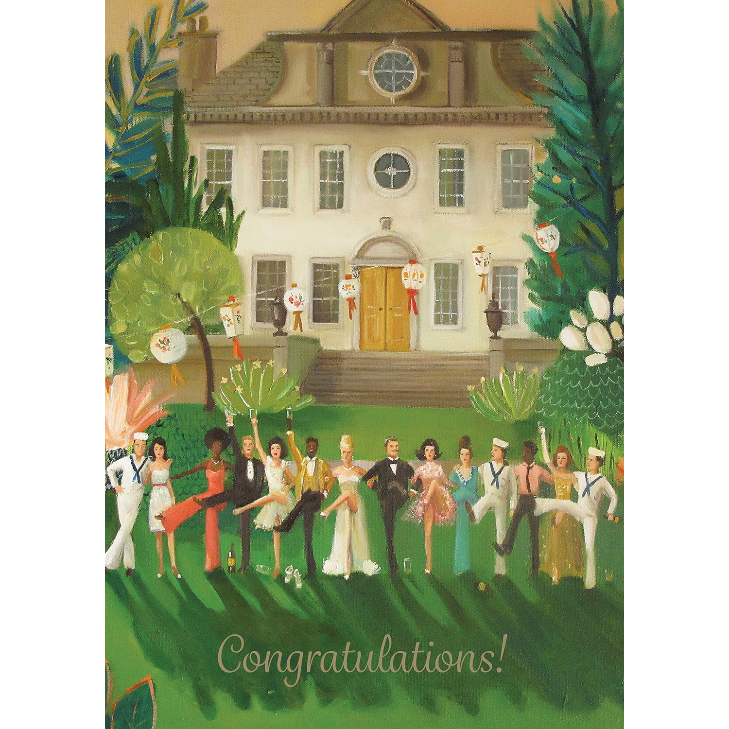 Hester Cook Stationery High Kick Greeting Card - Perfect for Birthdays, Thank You Notes & Special Occasions