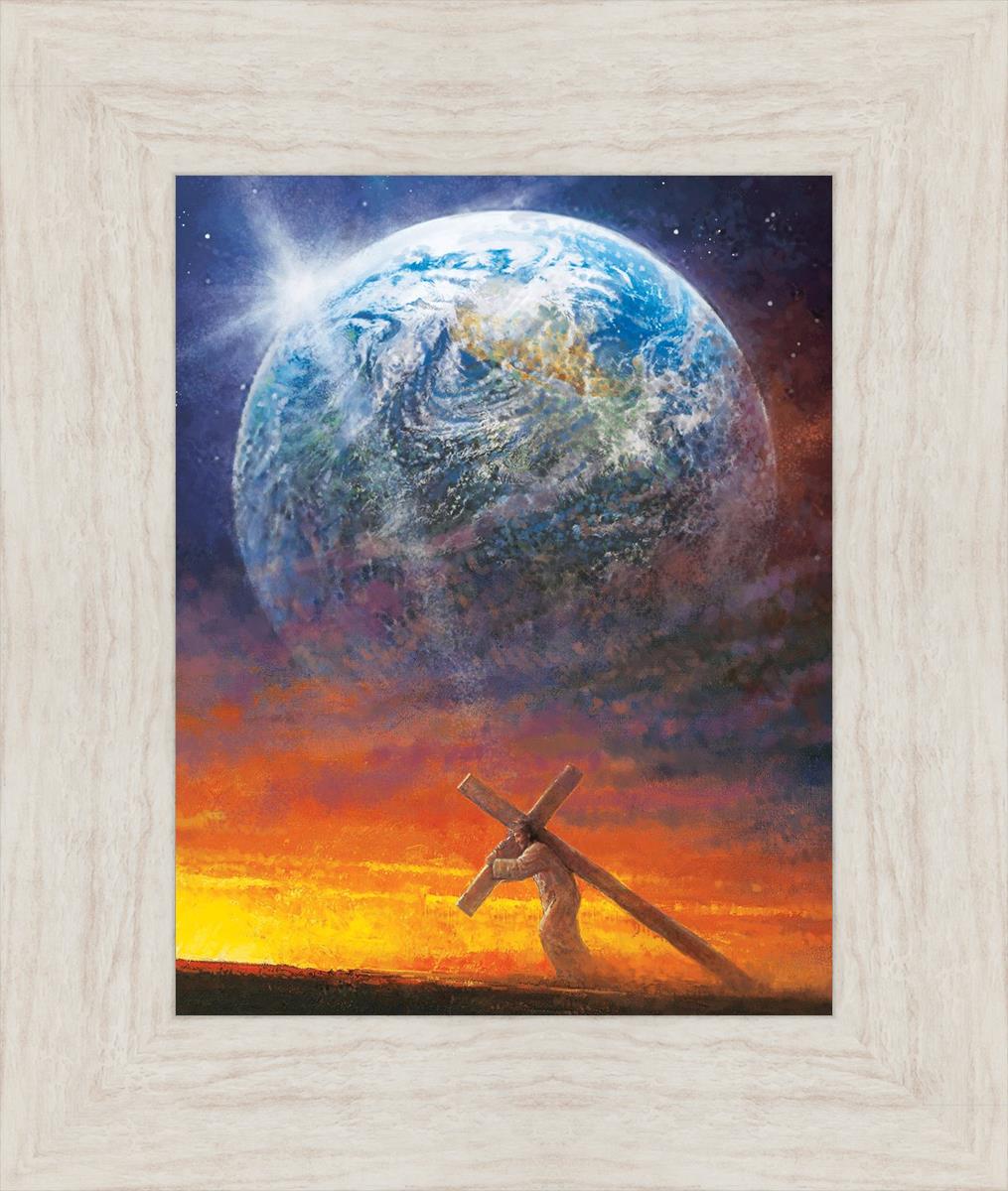 Behold, The Lamb of God - Religious Wall Art Decor for Home & Church - Perfect for Christian Faith Inspiration & Worship Spaces