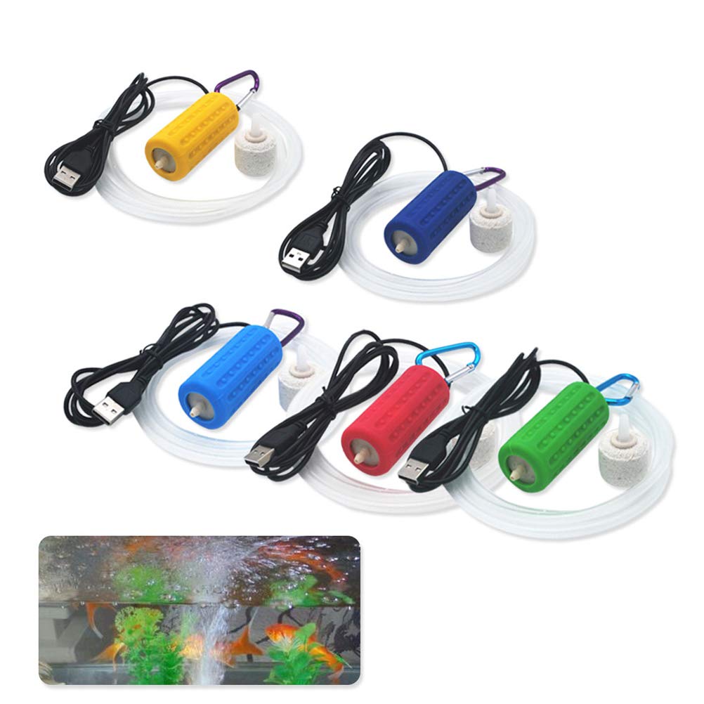 ULTECHNOVO Oxygen Air Pump for Aquarium - Quiet Fish Tank Air Pump with Strong Airflow, Ideal for Home Aquariums, Fish Tanks, and Hydroponic Systems