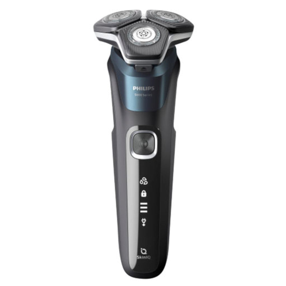 PHILIPS Series 5000 S5889/94 Wet & Dry Electric Shaver with Quick Clean Pod - Rechargeable Cordless Men's Razor for Travel & Daily Grooming