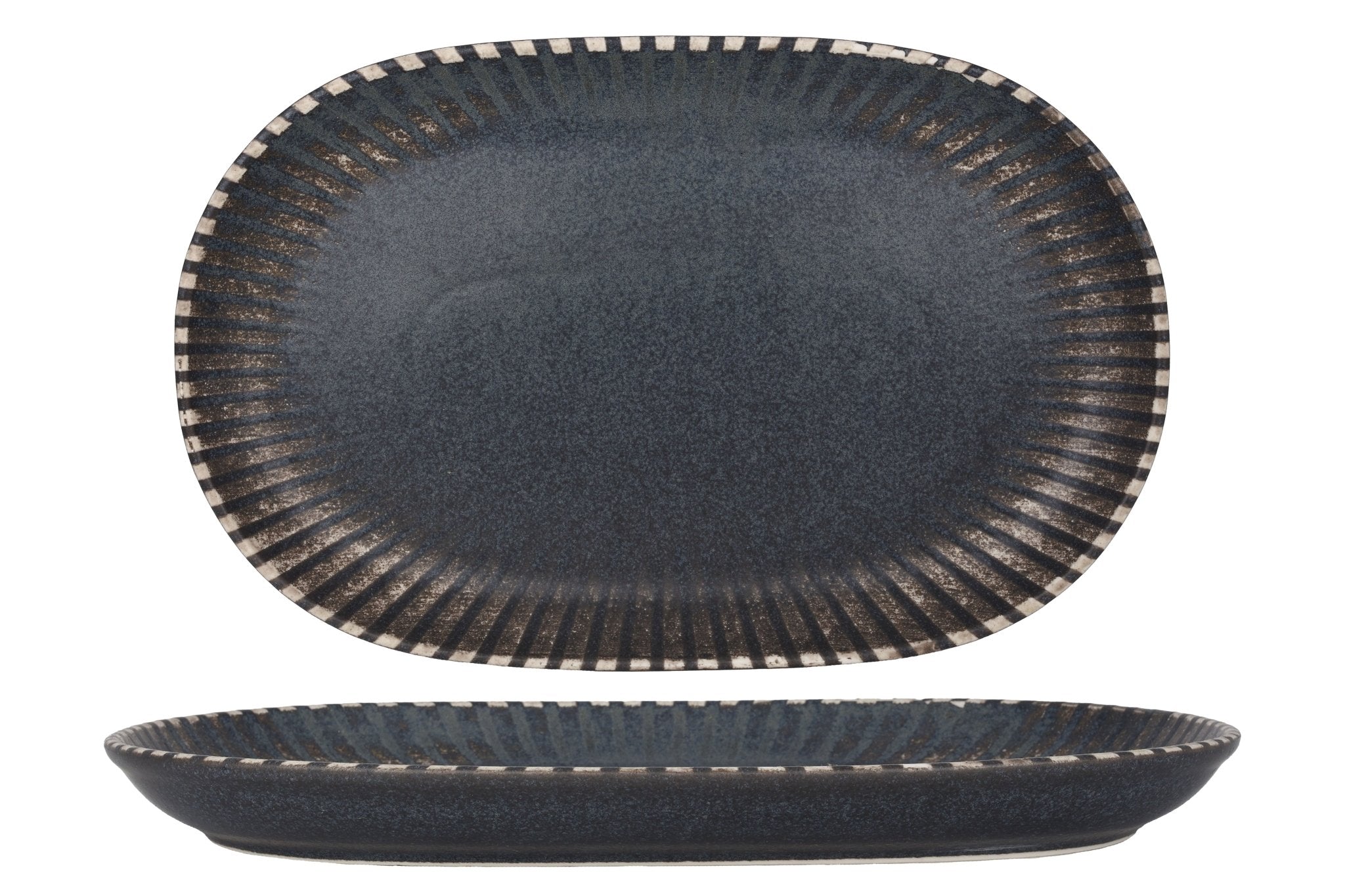 Premium 33 cm Reckless Service Plate - Durable Porcelain Dinner Plate for Restaurants, Catering & Home Dining - Elegant Tableware for Parties, Weddings & Everyday Use