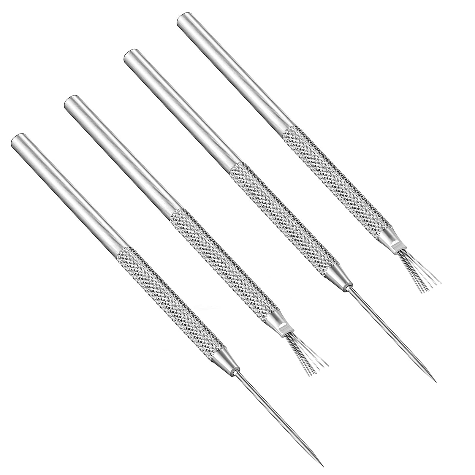4-Pack Pottery Needle Tools for Sculpting & Carving - Ceramic Clay Modeling & Detailing - Perfect for DIY Pottery & Craft Projects