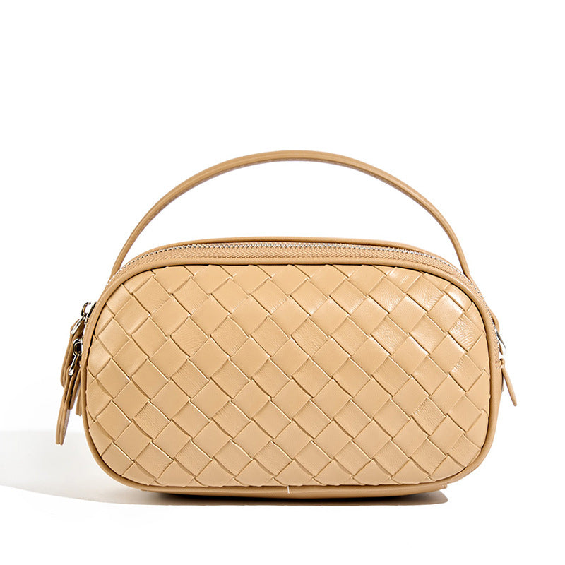 Eco-Friendly Minimalist Handwoven Cotton Tote Bag for Women - Stylish & Sustainable Everyday Purse for Work, Shopping & Travel