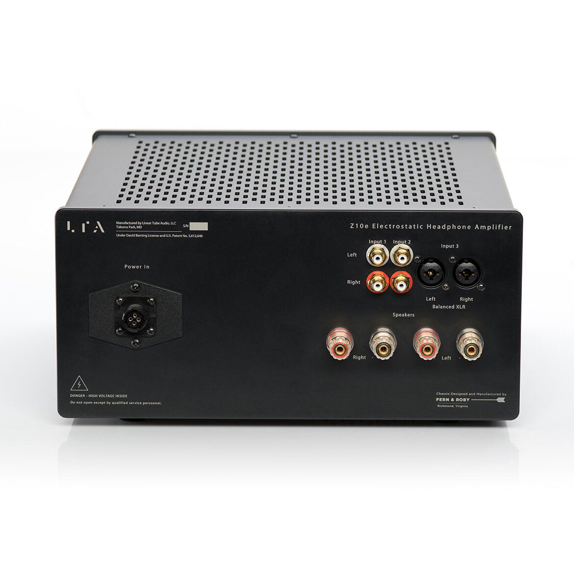 LTA Z10e Electrostatic Vacuum Tube Headphone Amplifier - High-End Audiophile Headphone Amp for Studio & Home Listening